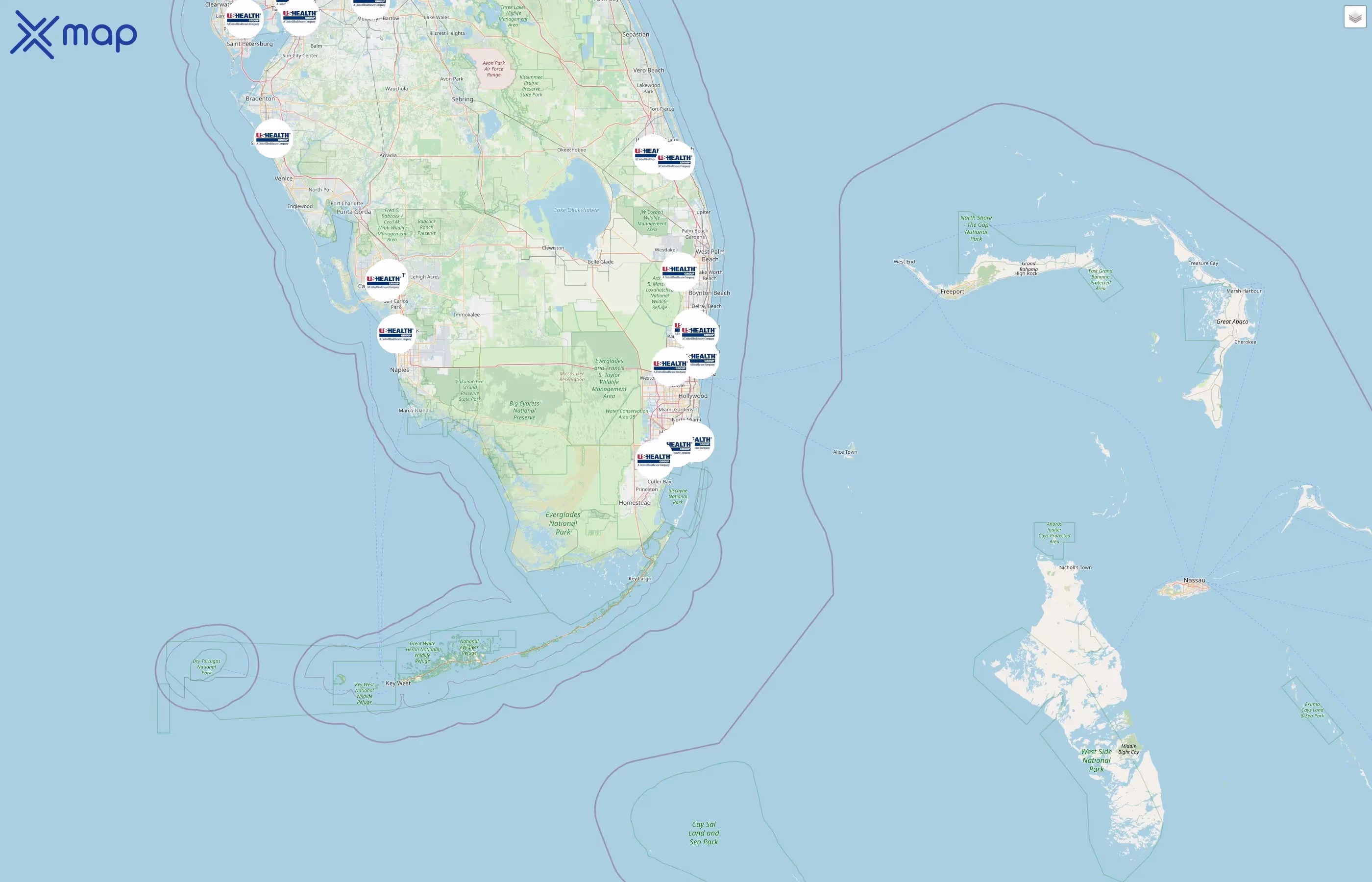 USHEALTH Group street hotspots