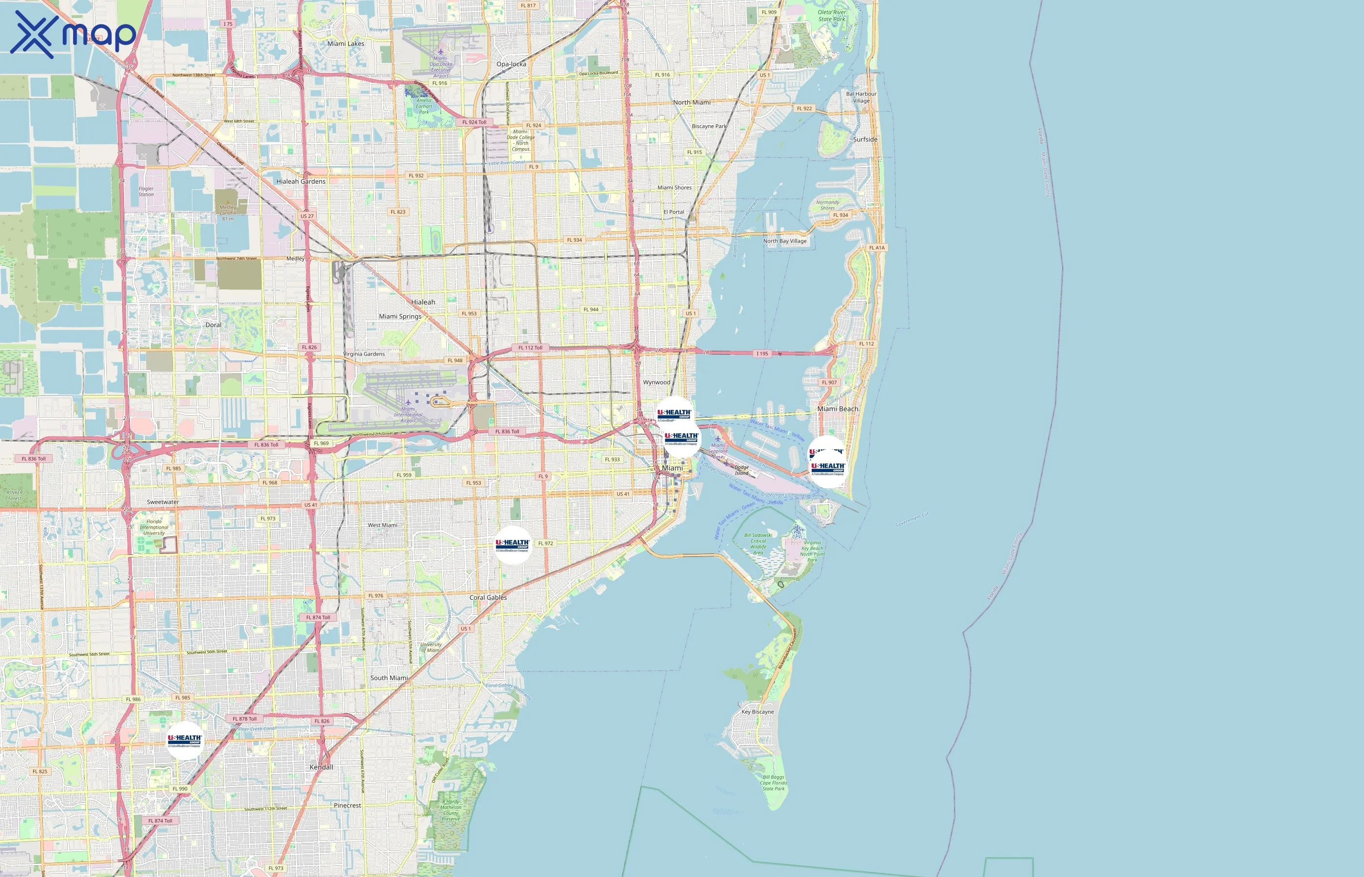 USHEALTH Group area coverage