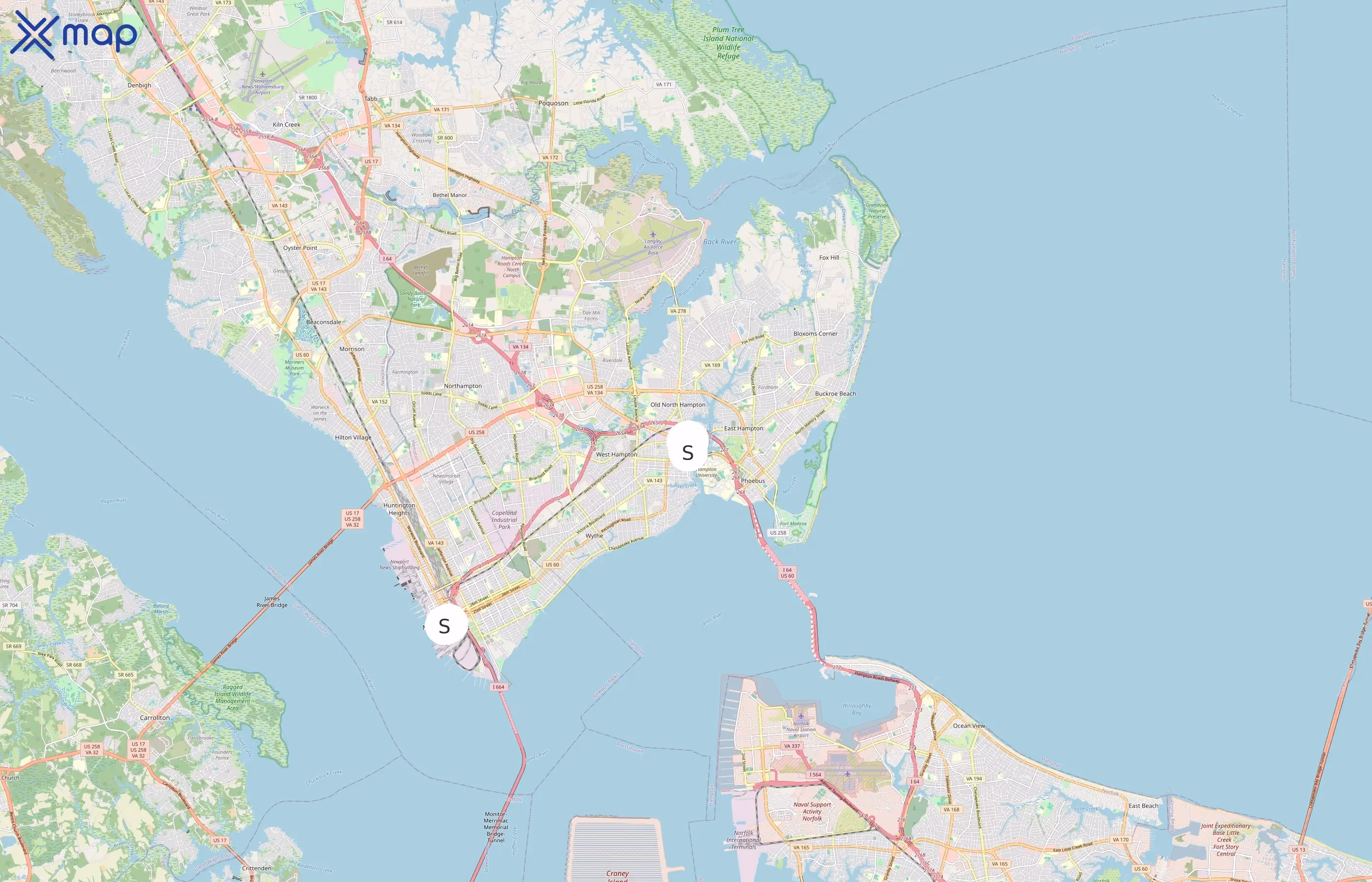 Judiciary of Virginia area coverage