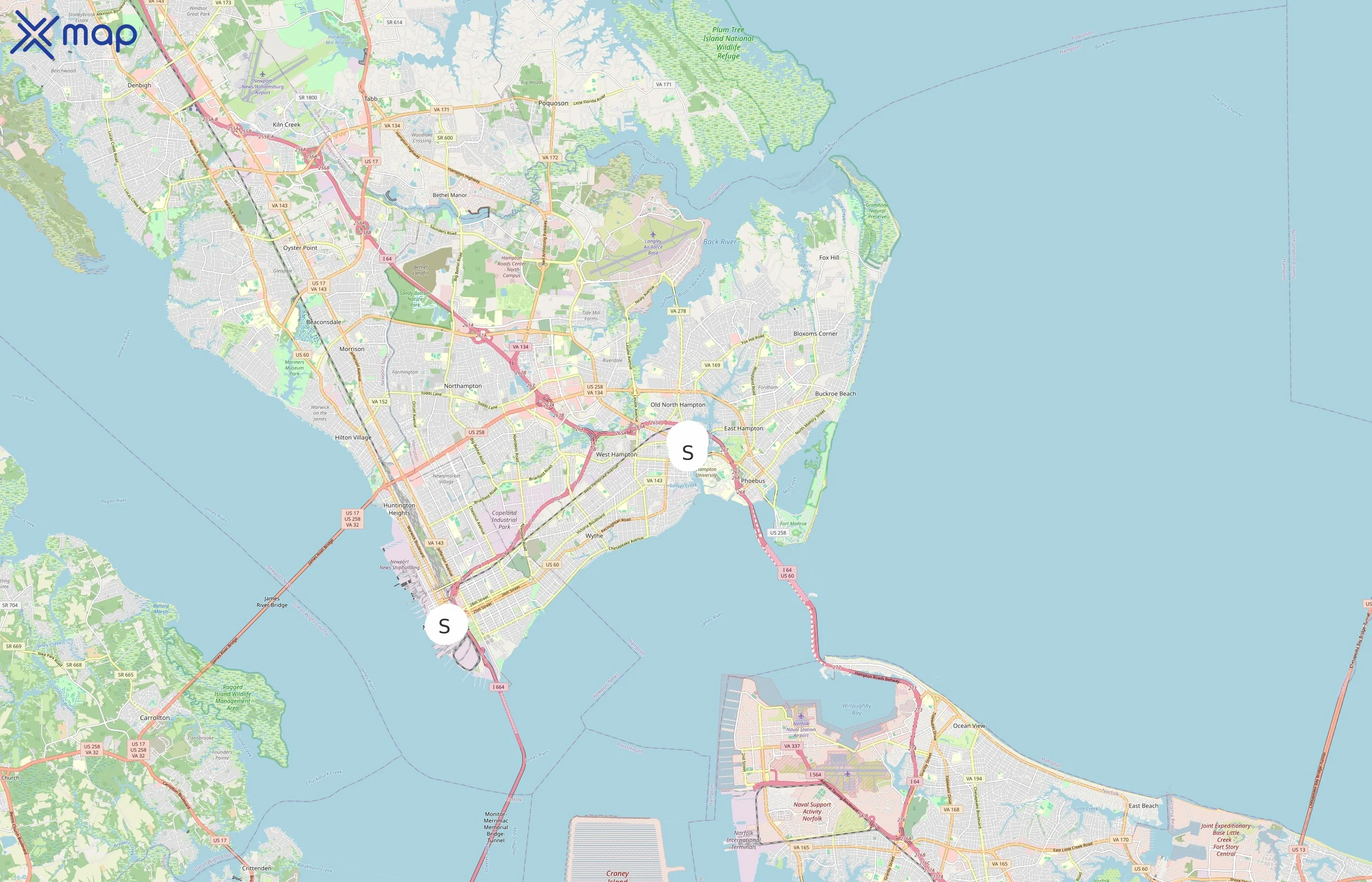 Judiciary of Virginia area coverage