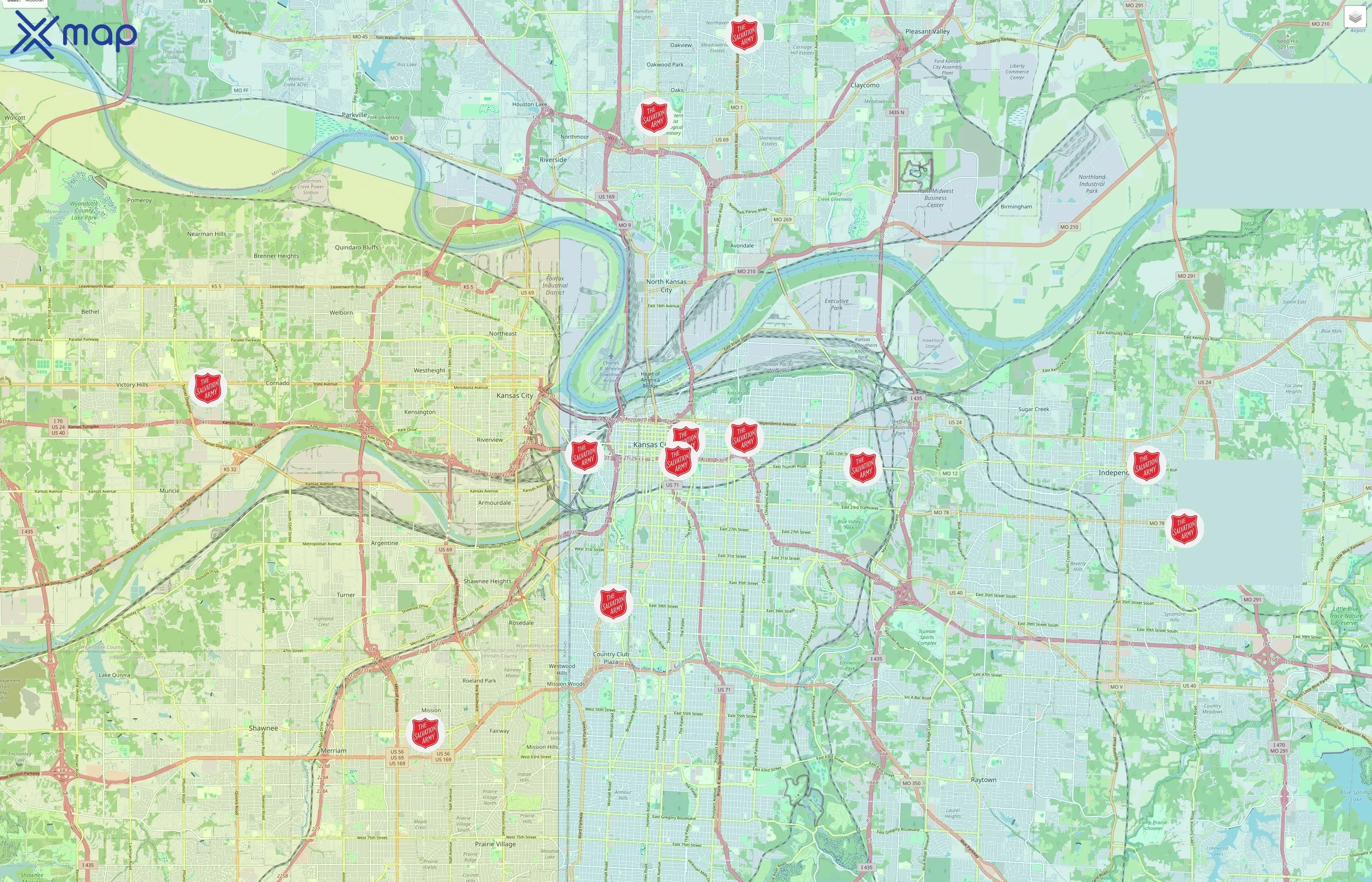 The Salvation Army traffic data