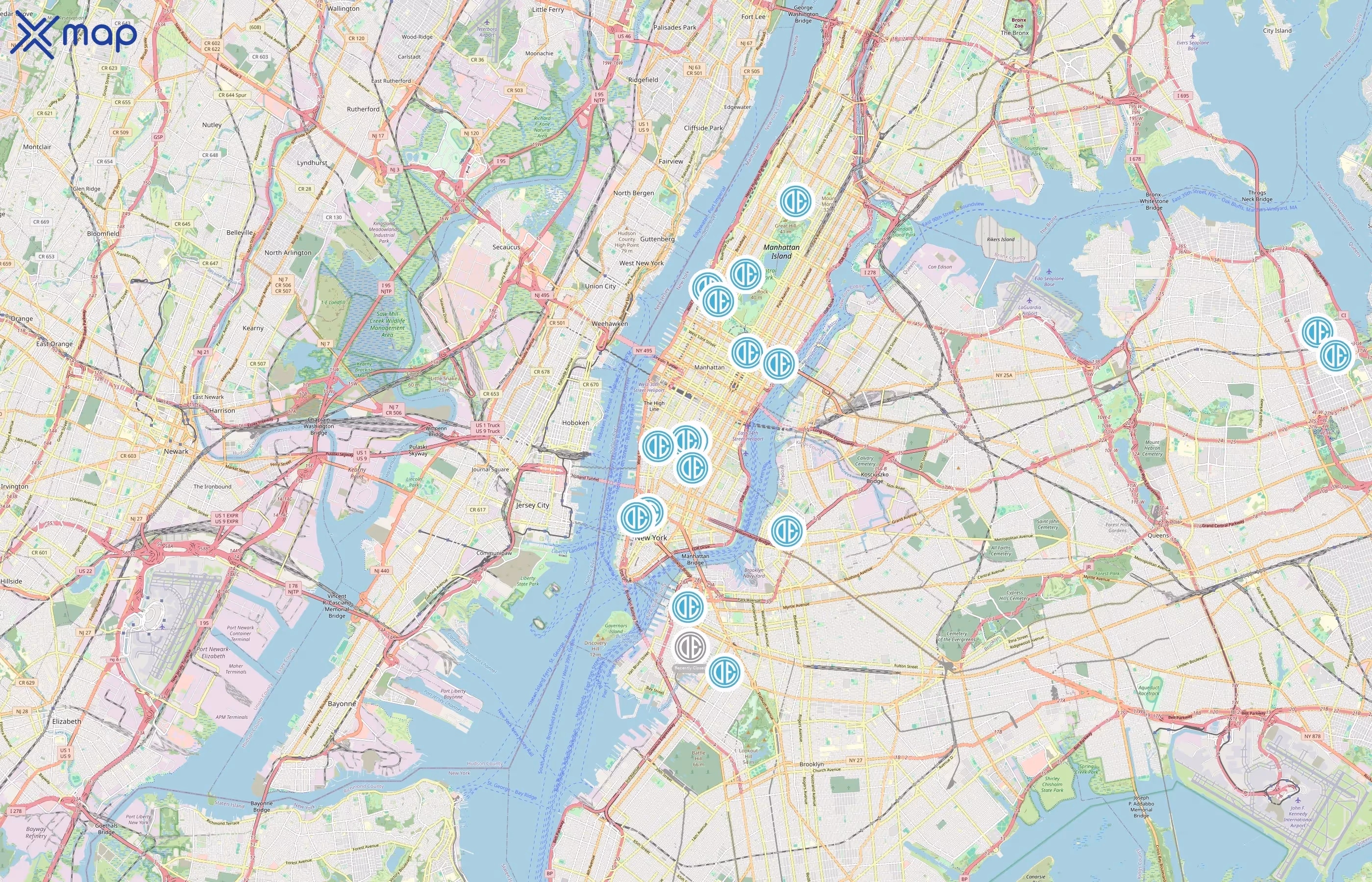 Douglas Elliman area coverage