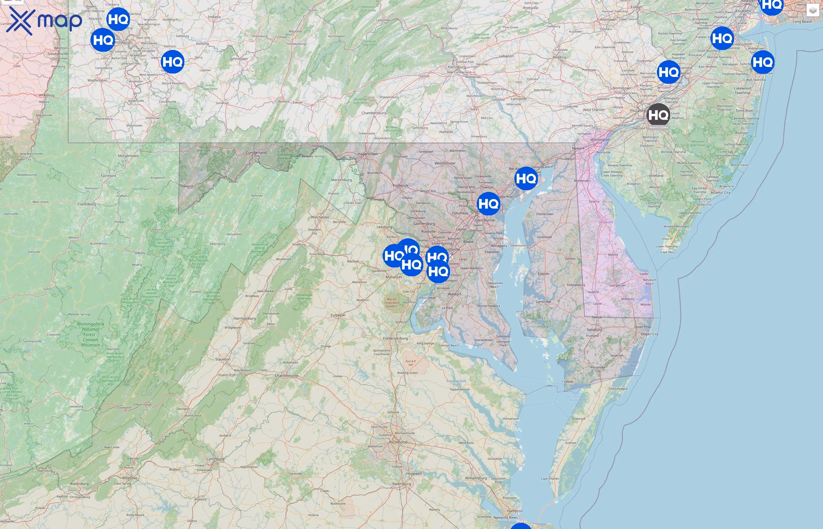 HQ street hotspots