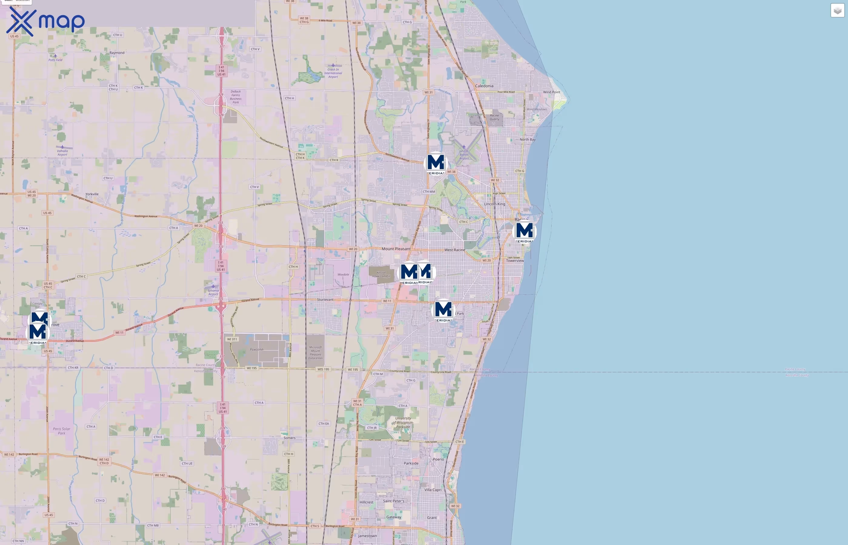 Meridian Group Inc traffic data