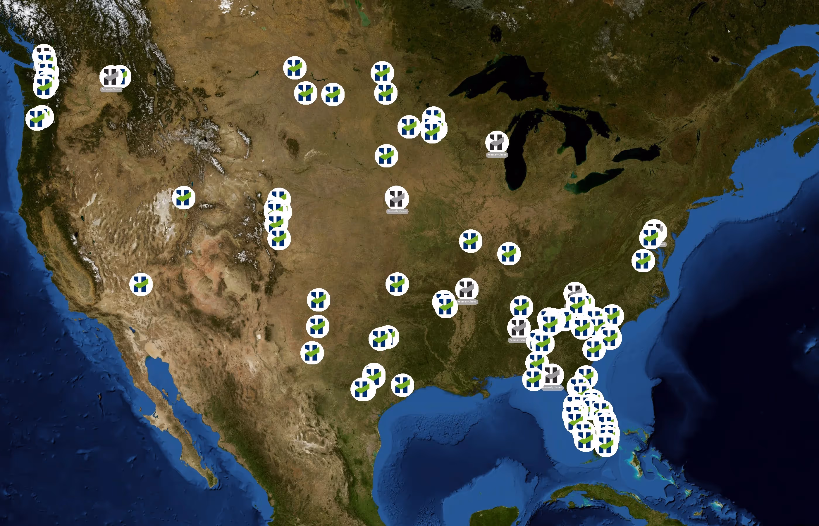 HireQuest state distribution