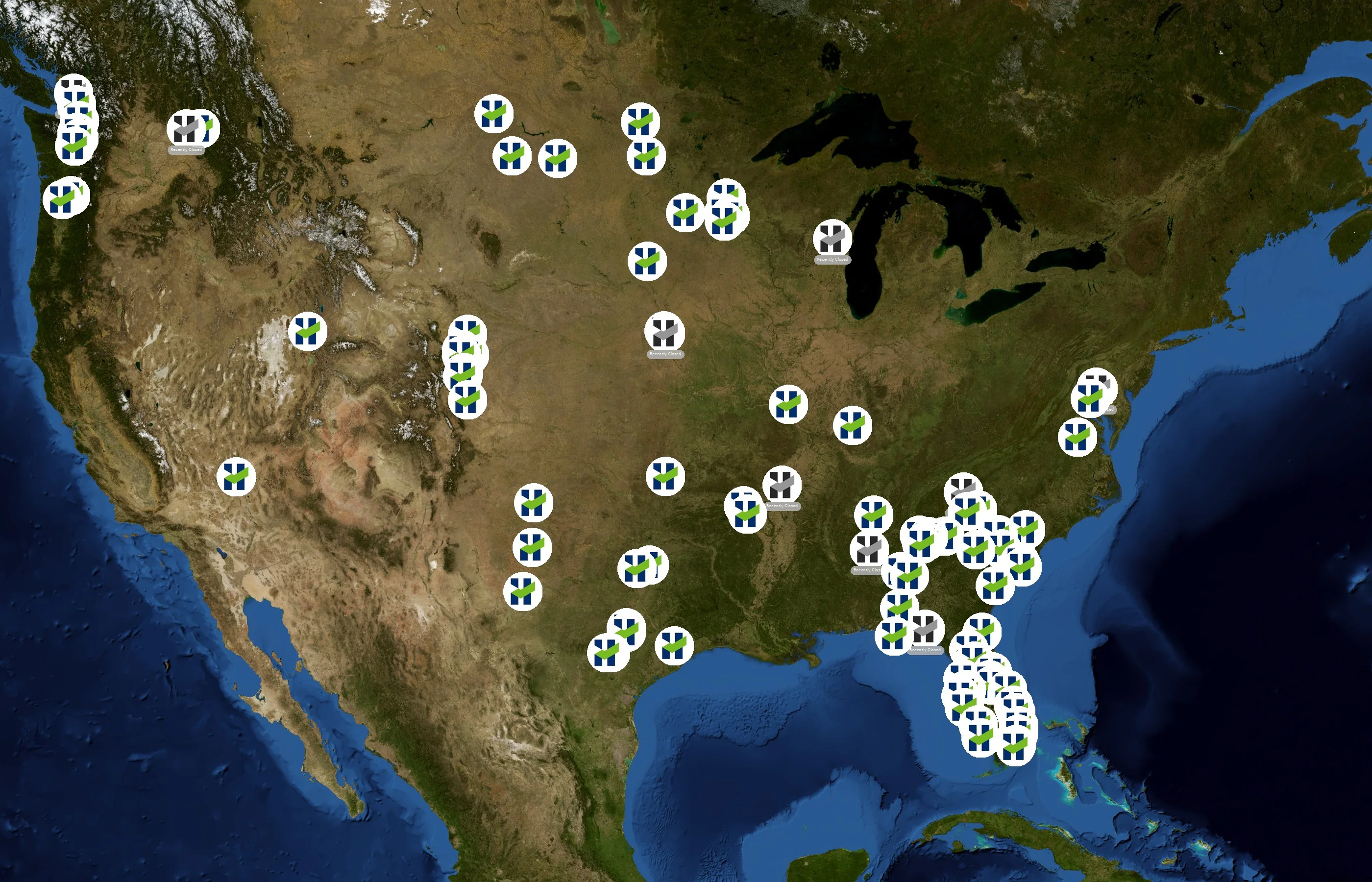 HireQuest state distribution