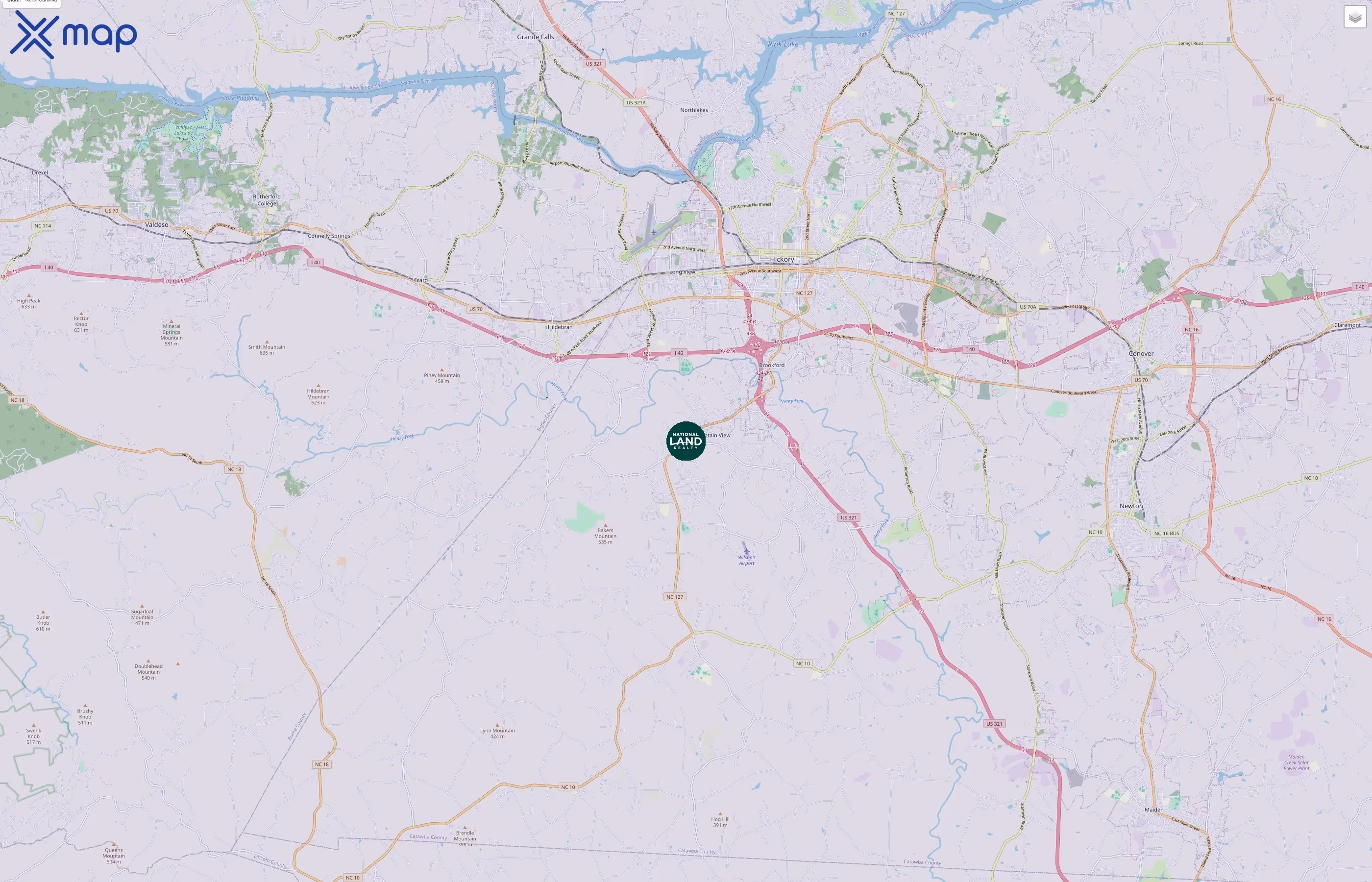 National Land Realty traffic data