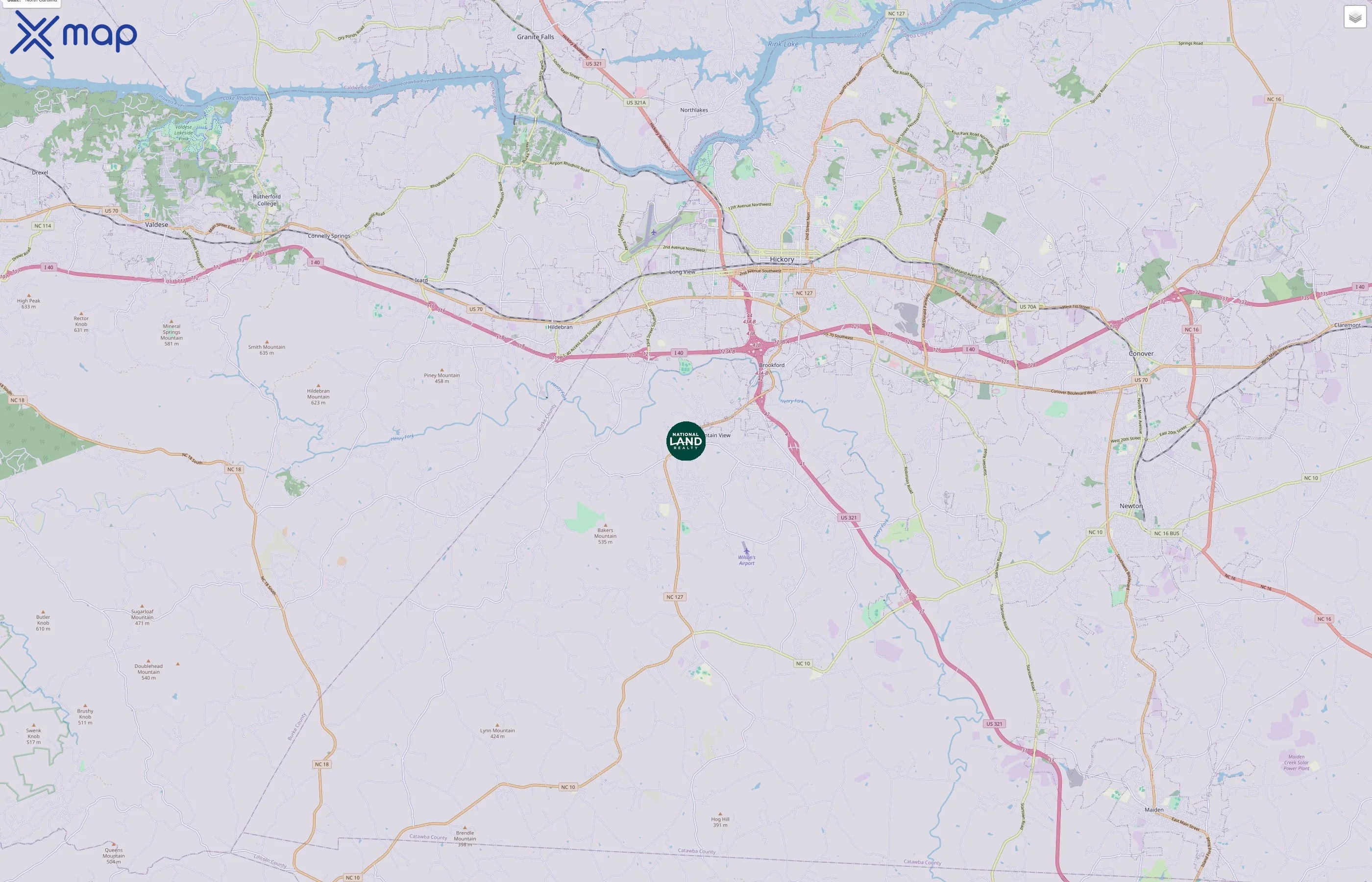 National Land Realty traffic data