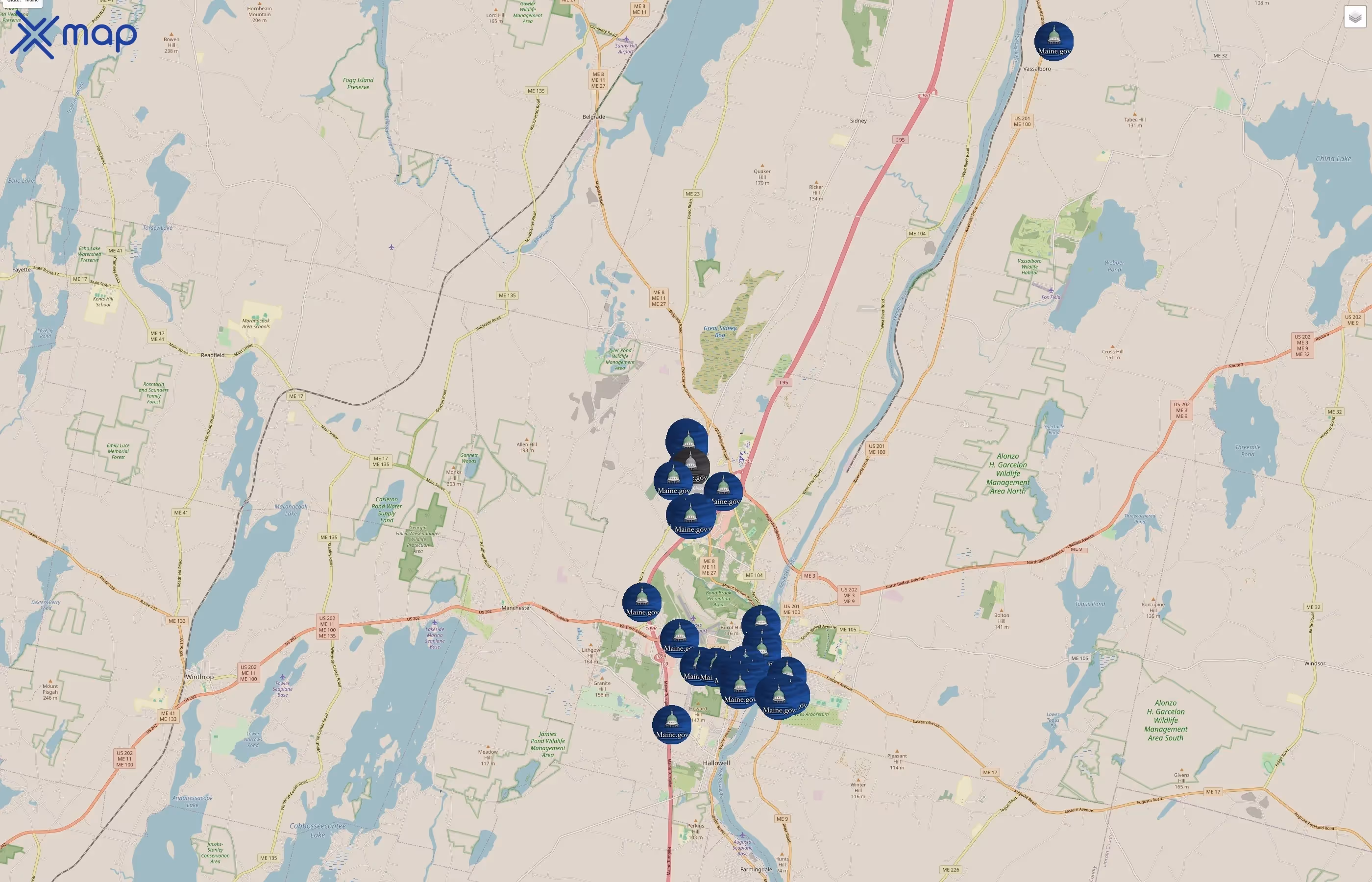 State of Maine traffic data