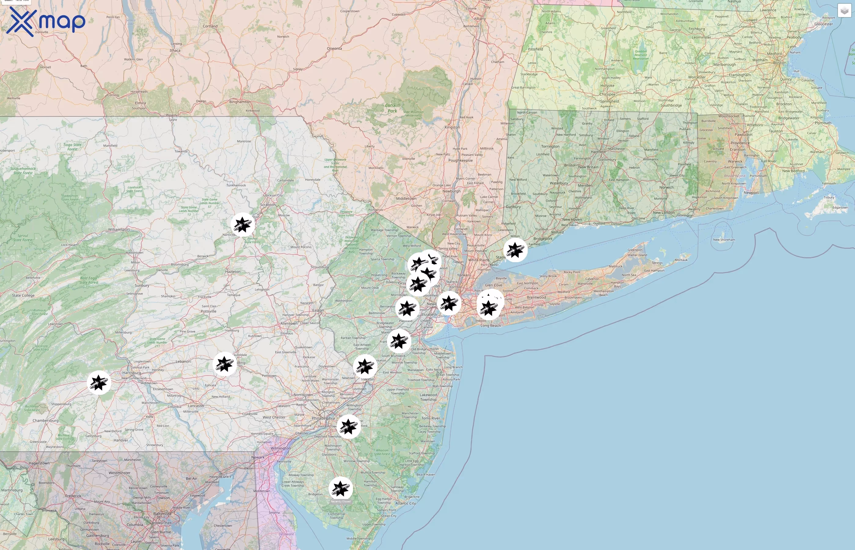 Cartridge World street hotspots