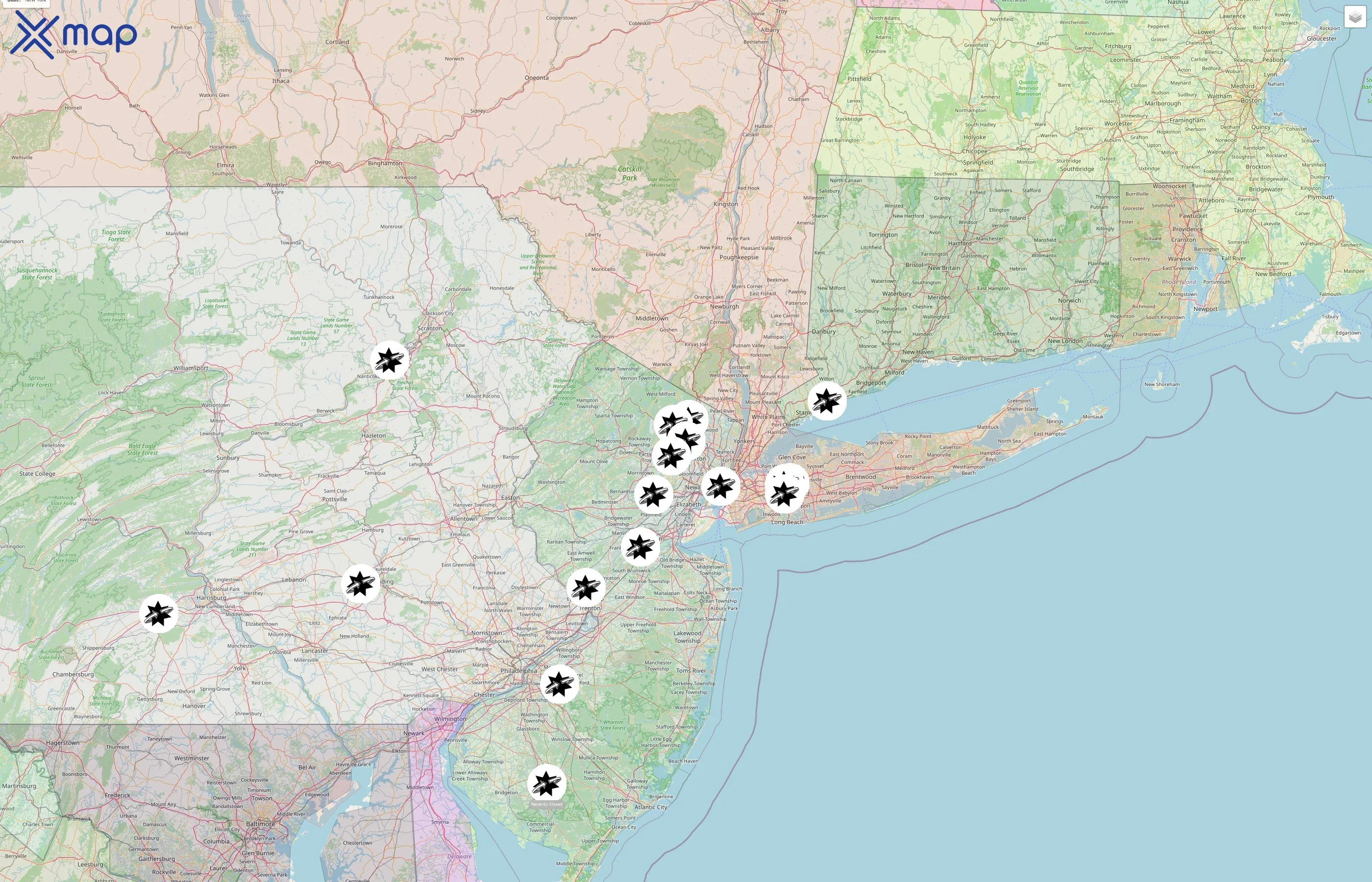 Cartridge World street hotspots
