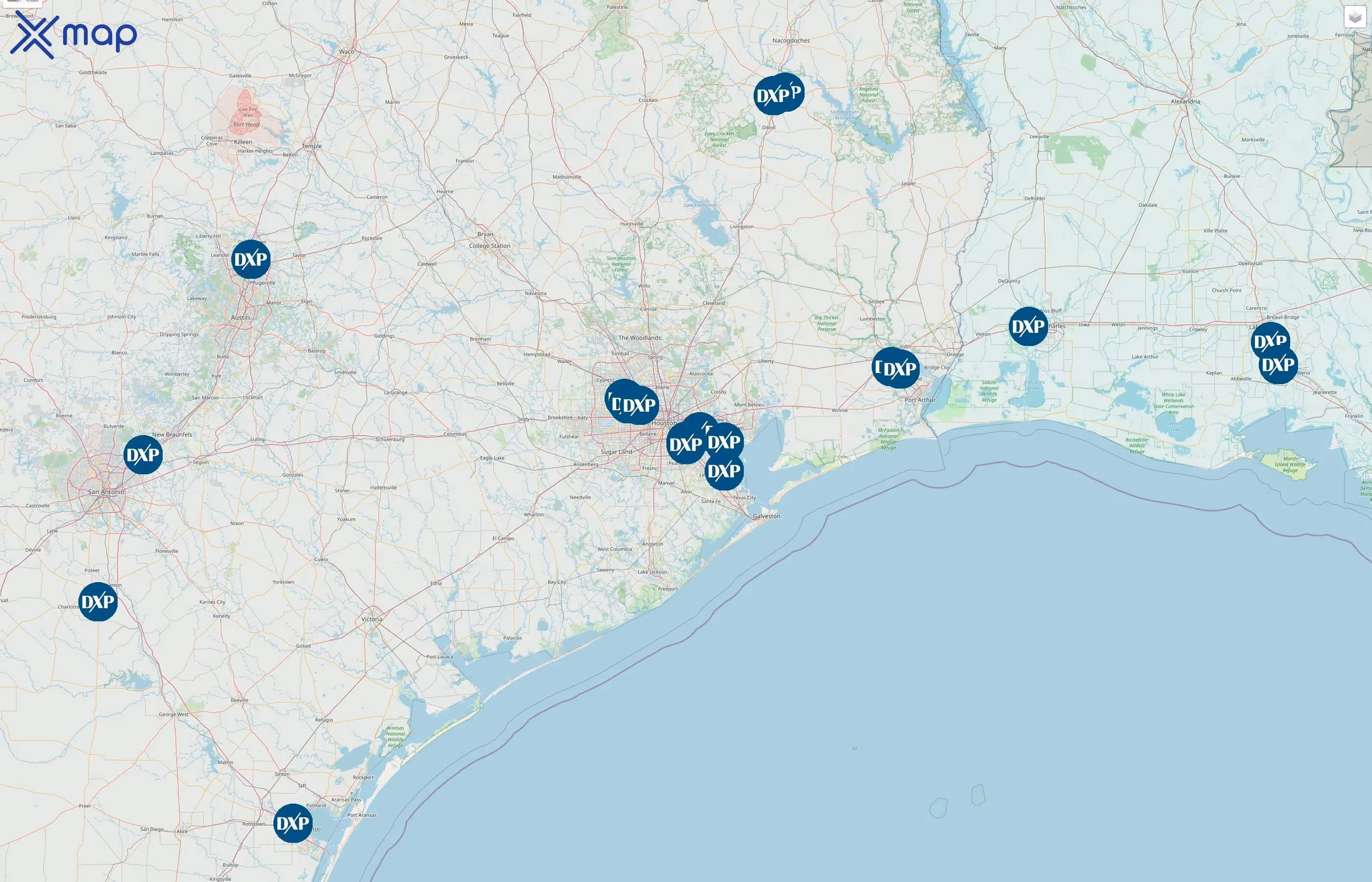 DXP Enterprises street hotspots
