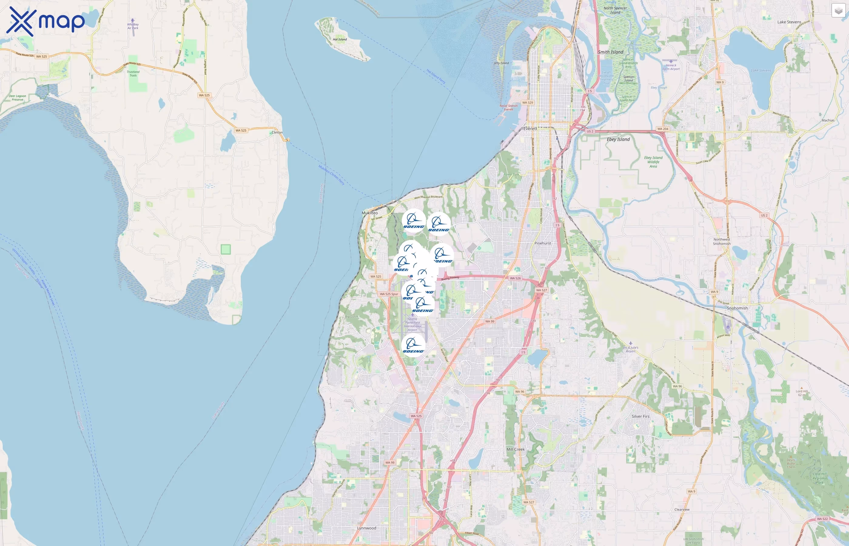 The Boeing Company traffic data