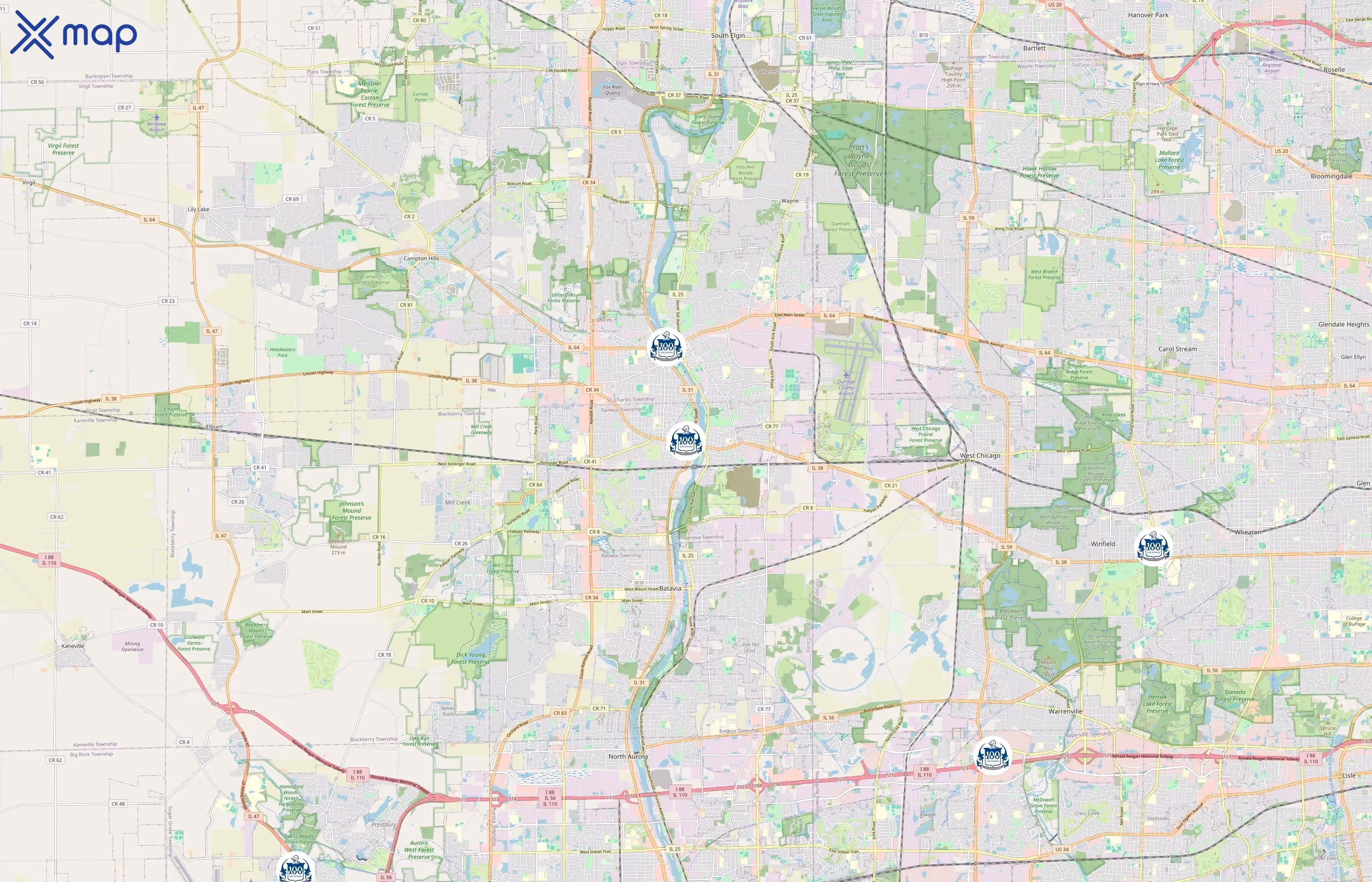 Benjamin F. Edwards area coverage