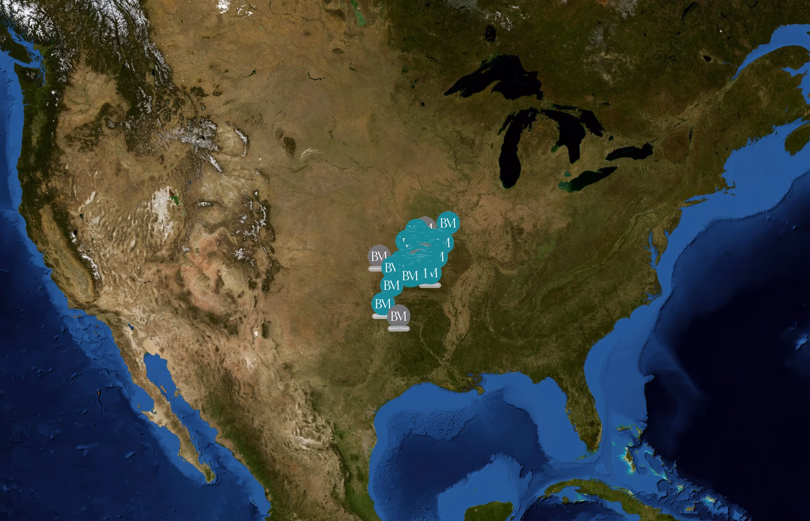 Bell Management, Inc. state distribution