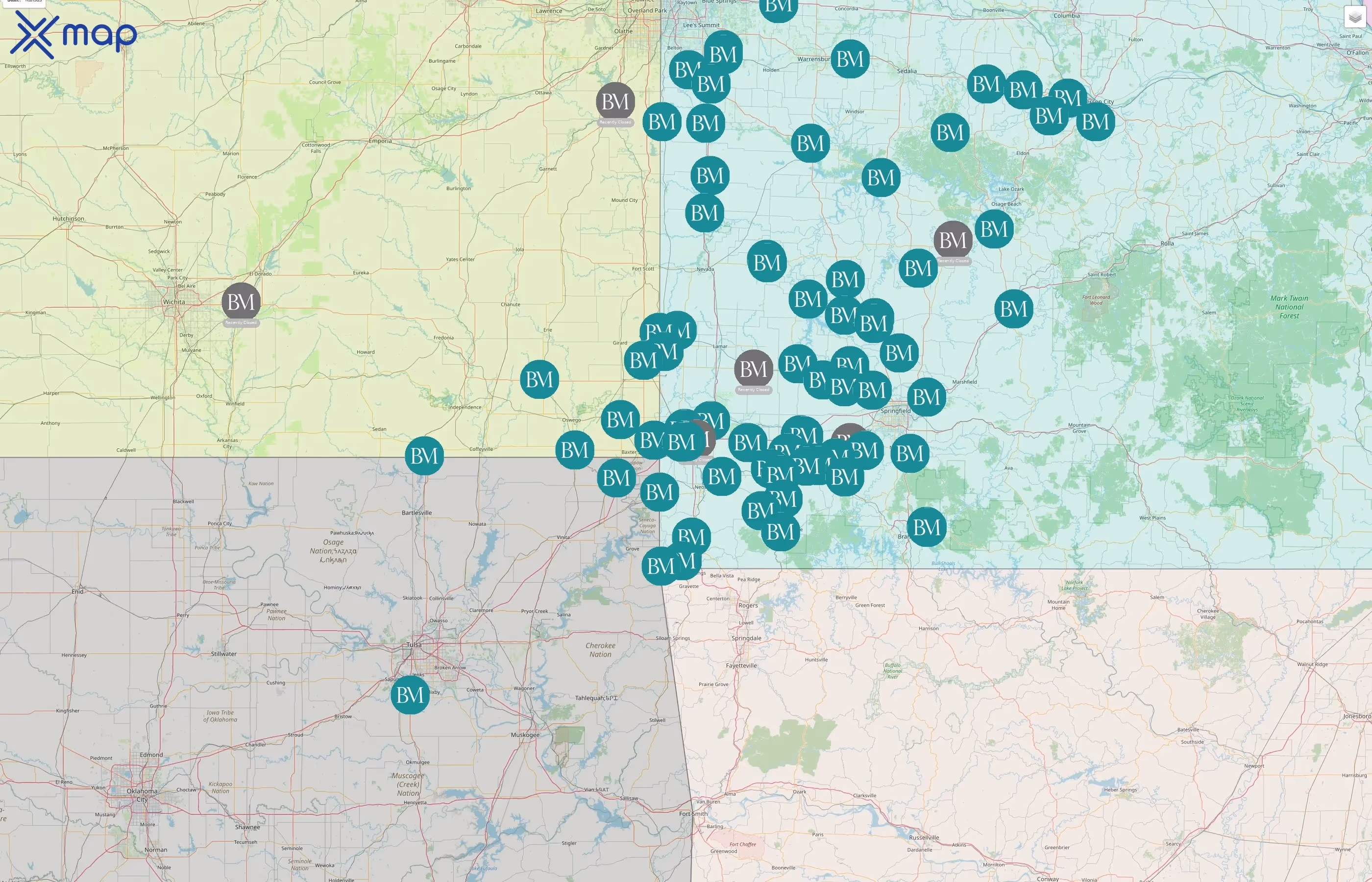 Bell Management, Inc. street hotspots