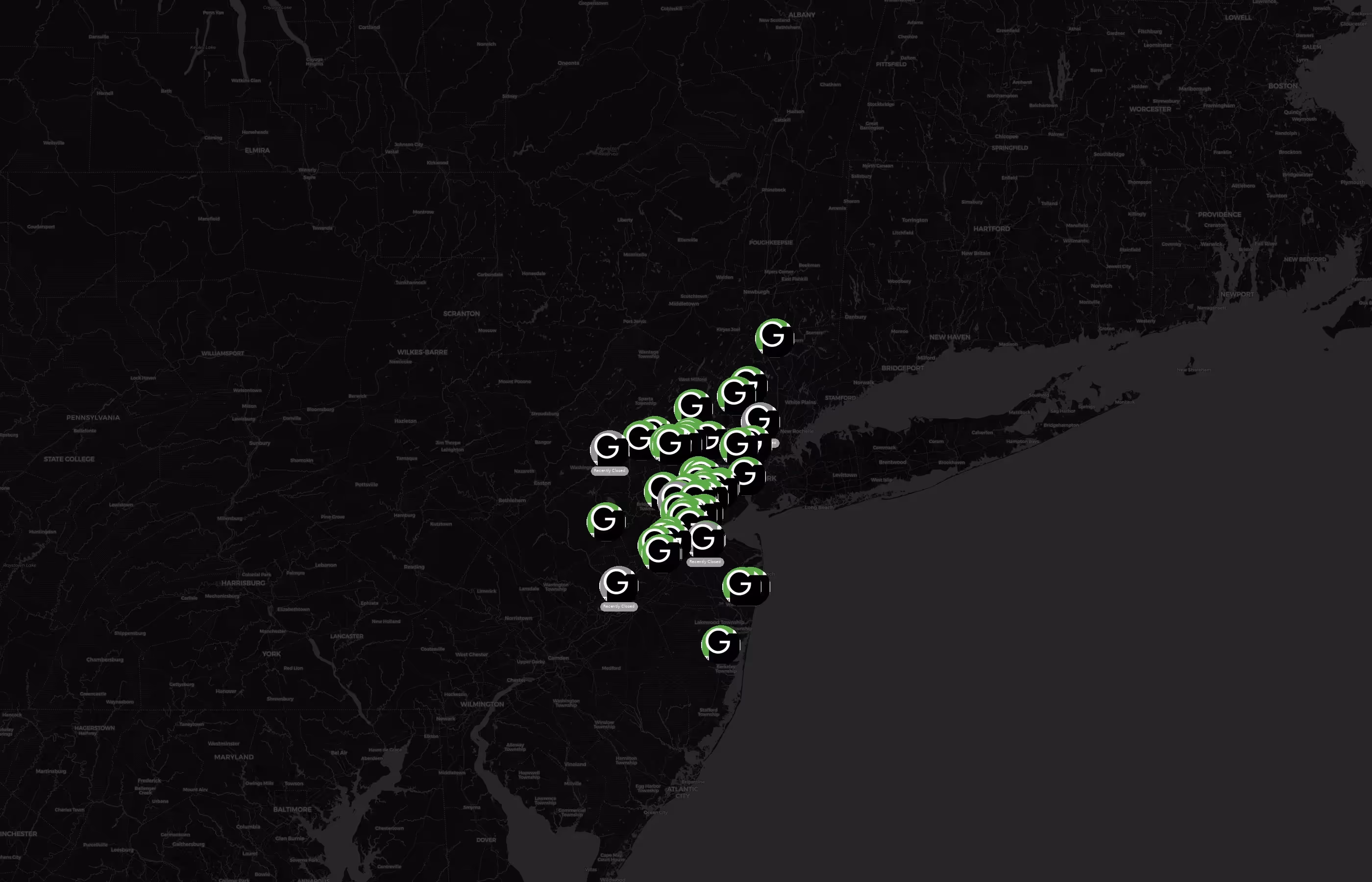 Garden Communities city distribution