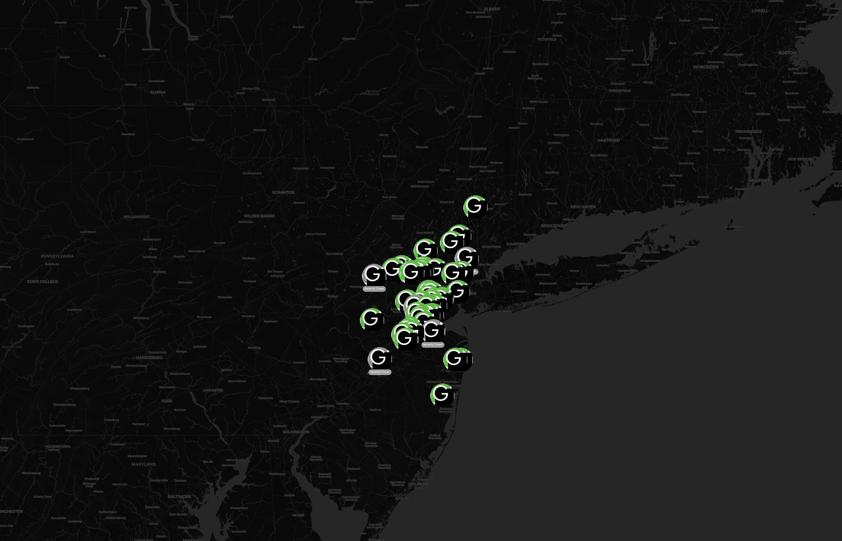 Garden Communities city distribution