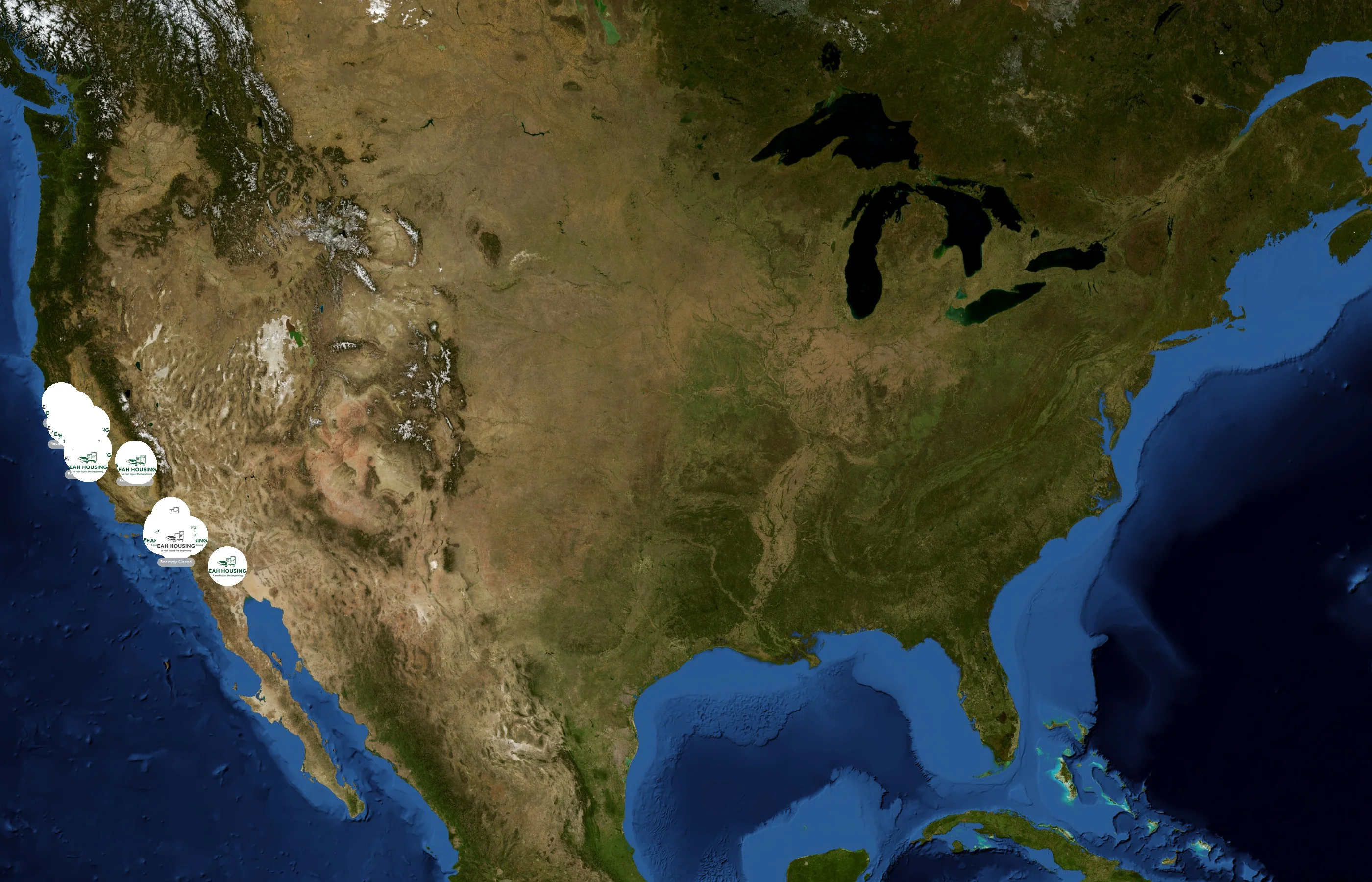 EAH Housing state distribution
