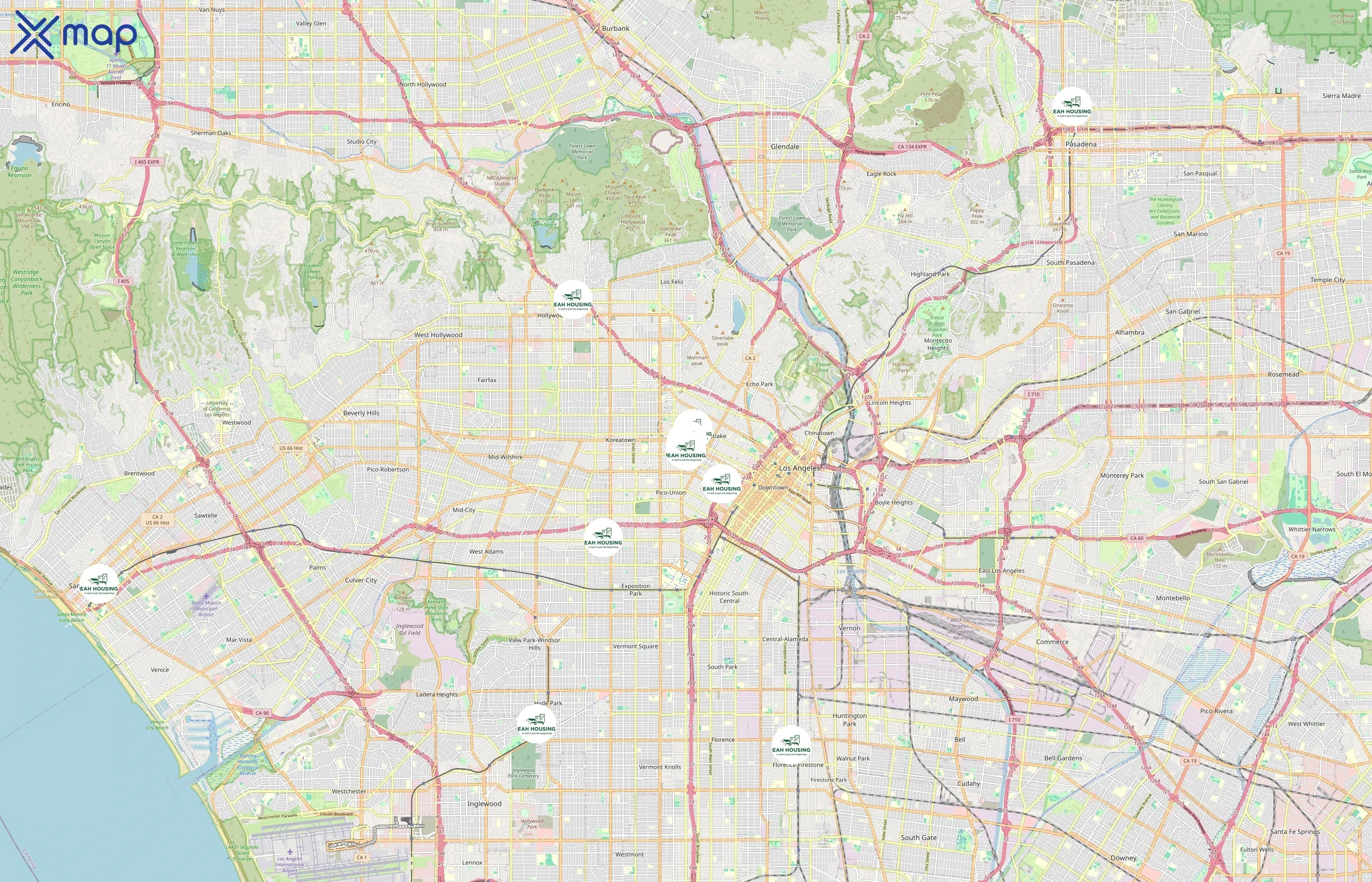 EAH Housing area coverage