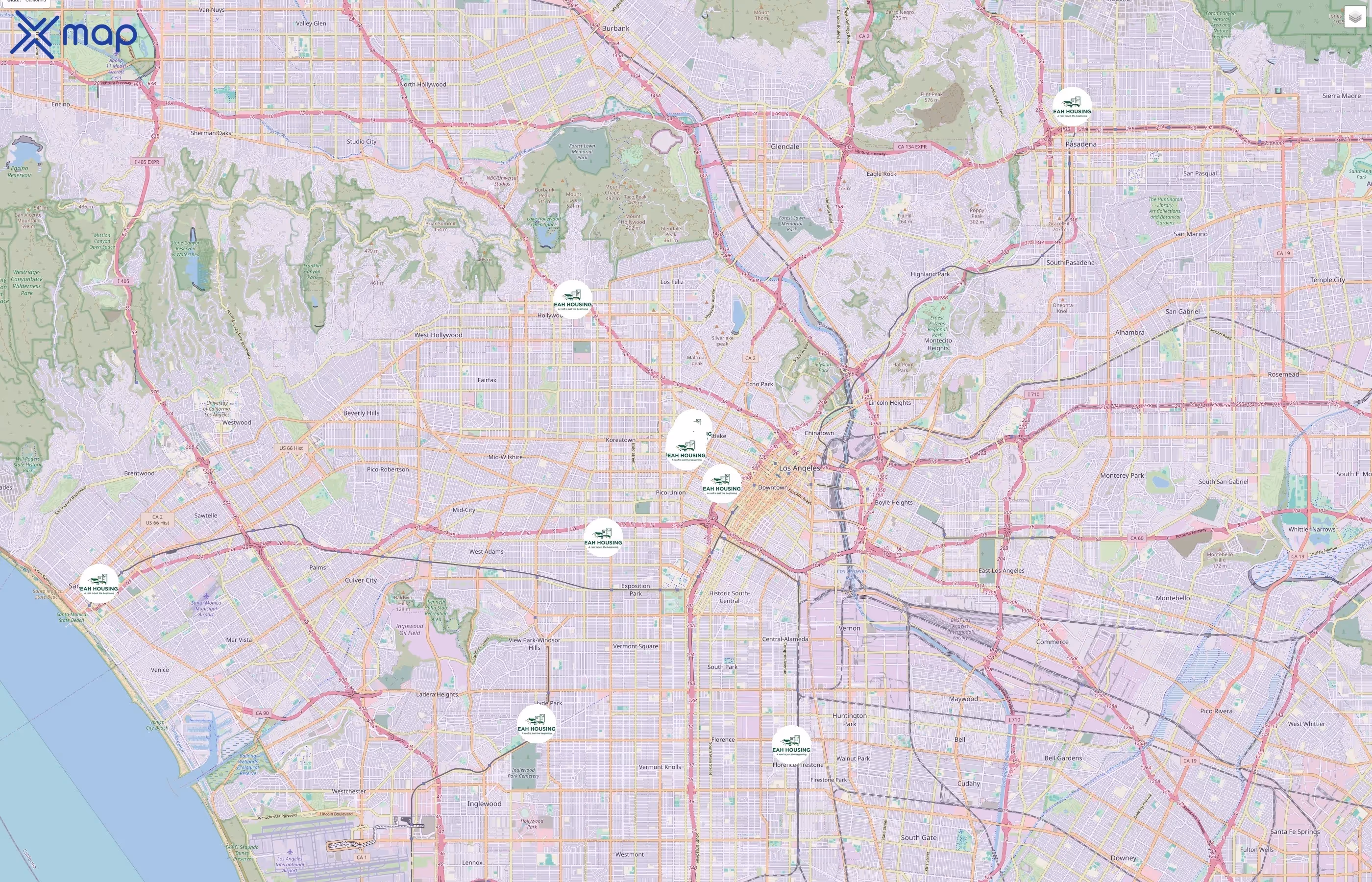 EAH Housing traffic data