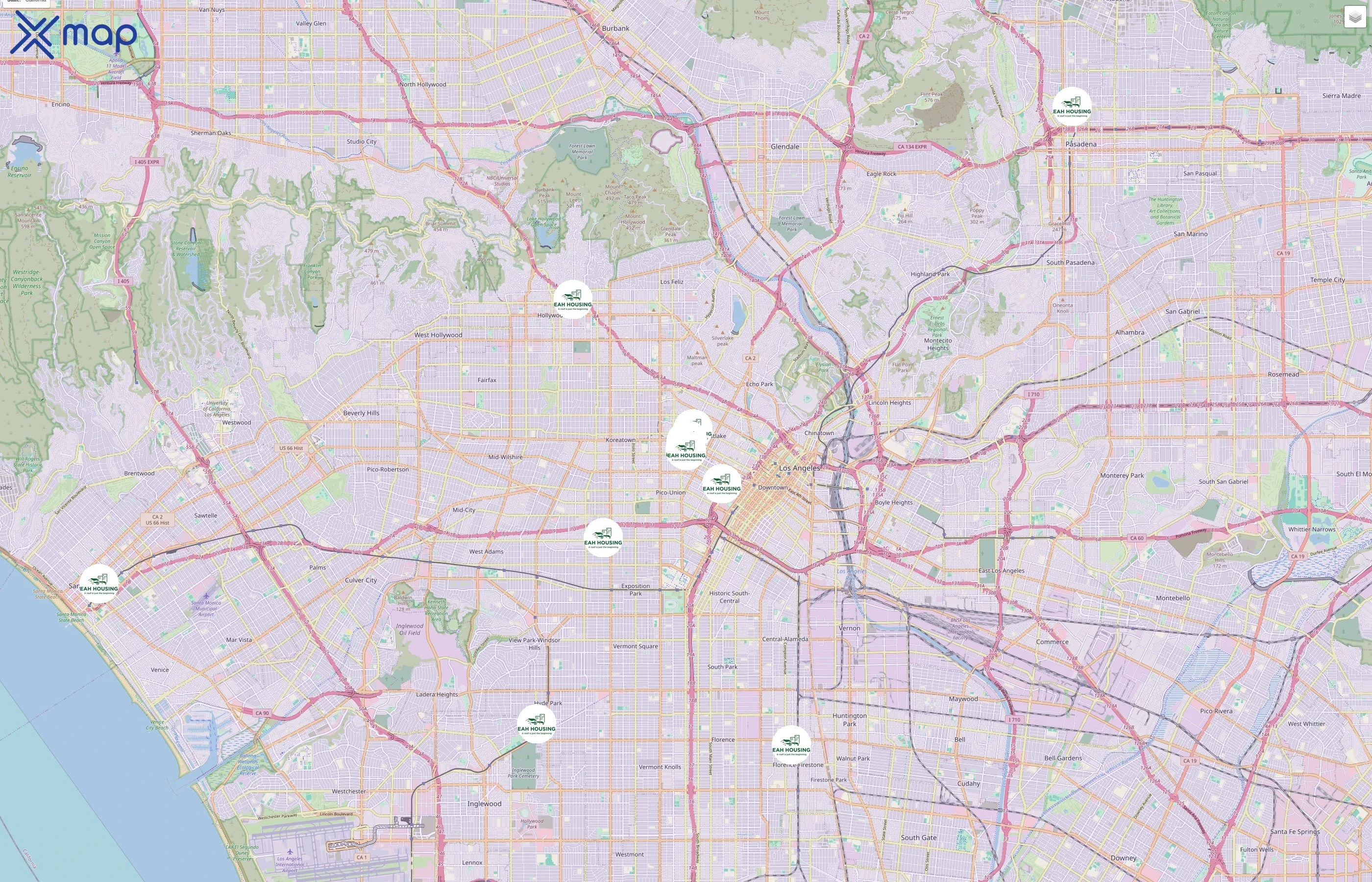 EAH Housing traffic data