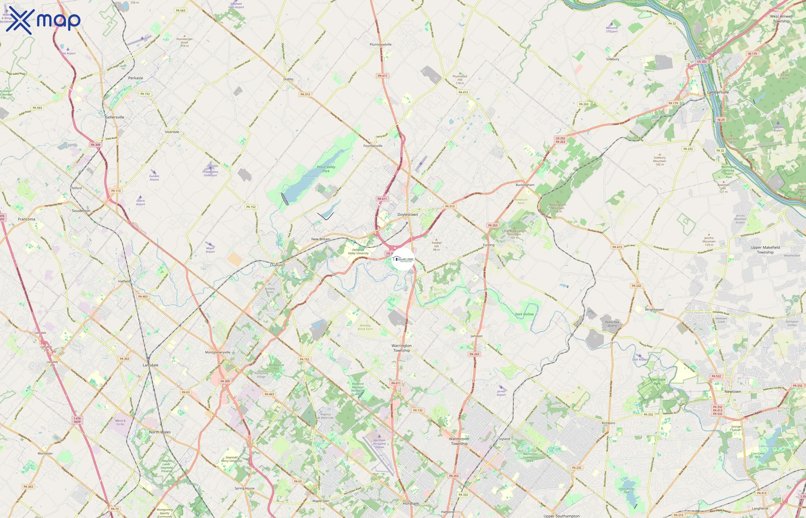 Pillar To Post area coverage