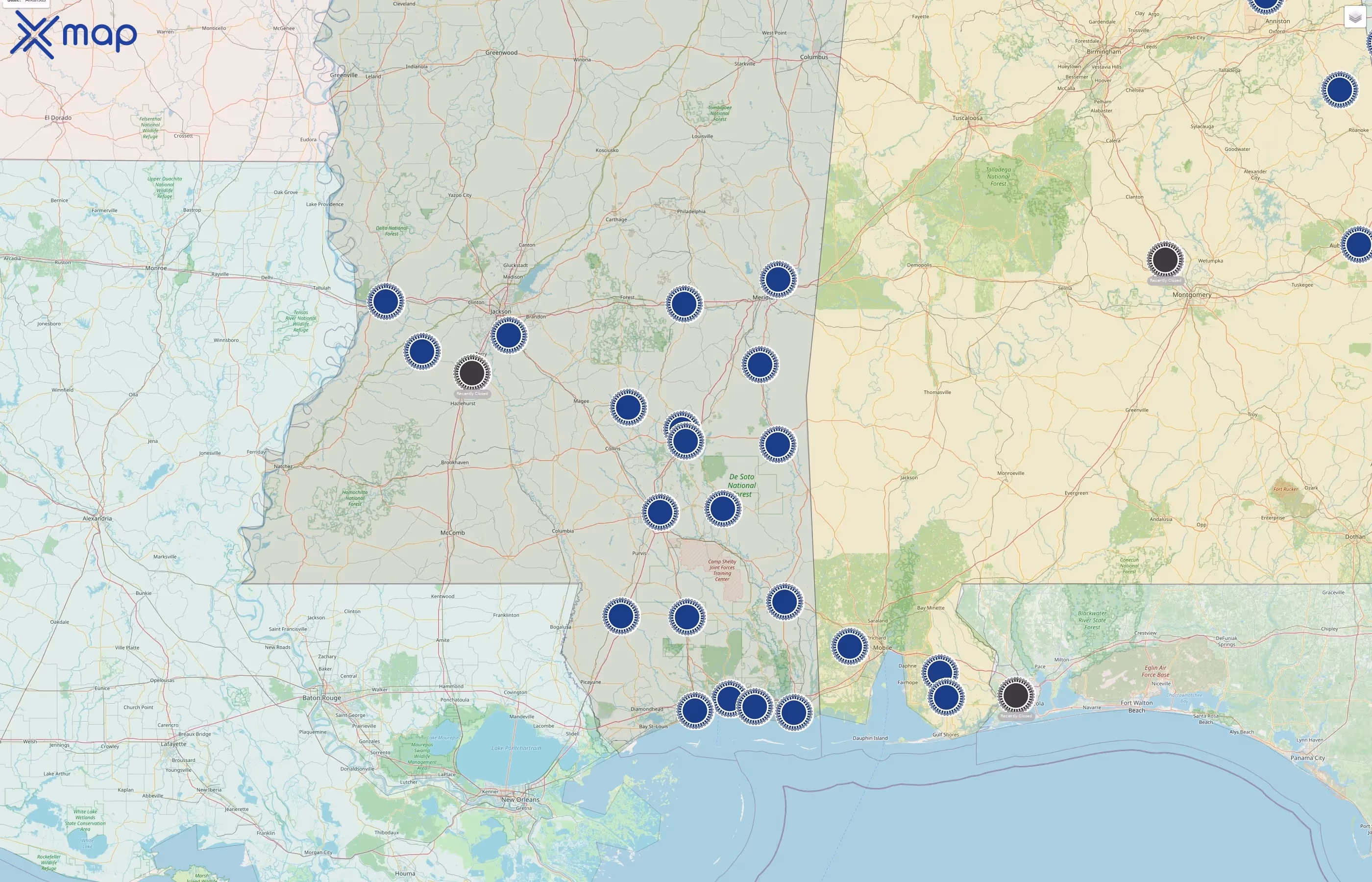 Blossman Gas street hotspots