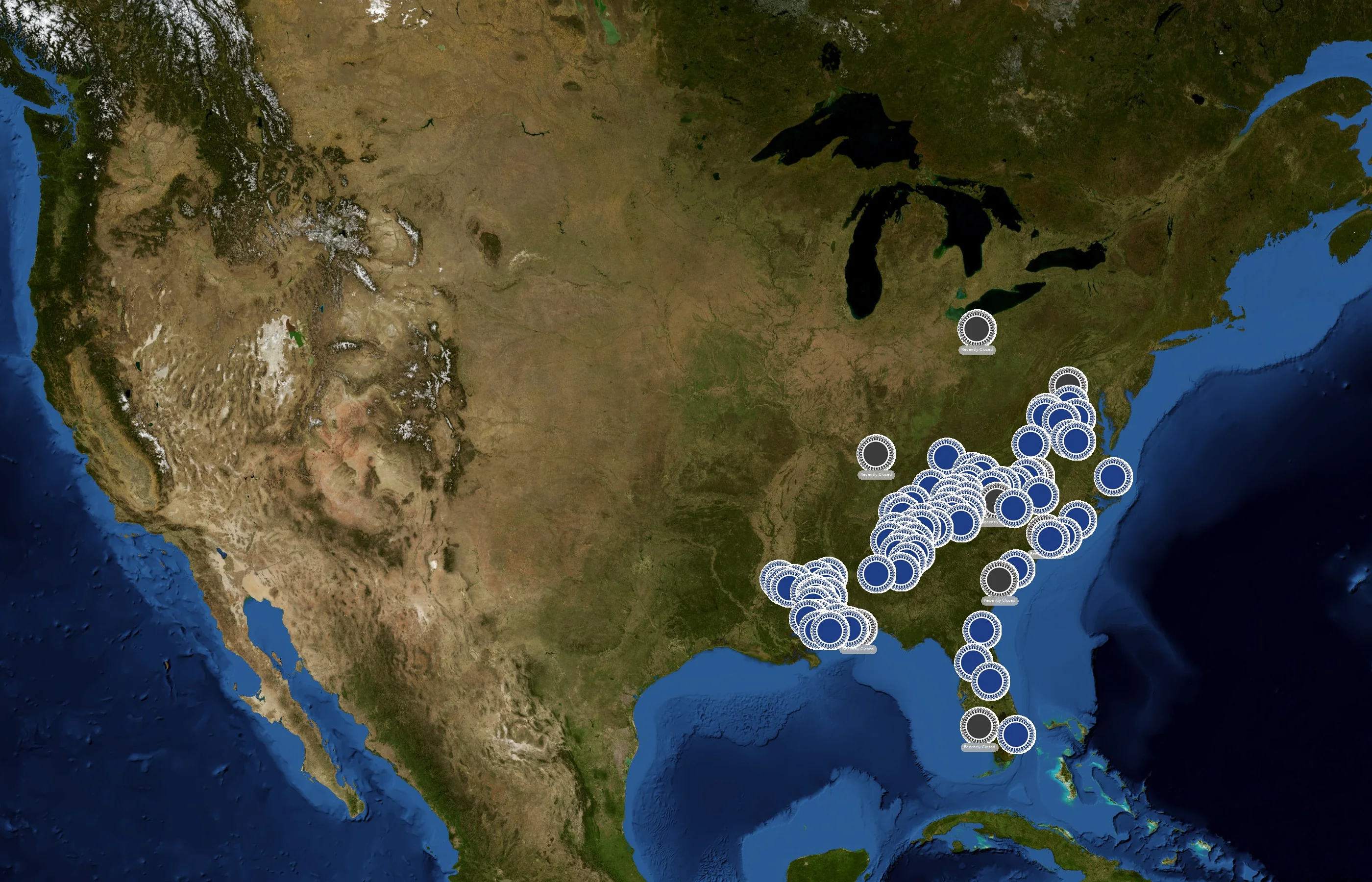 Blossman Gas state distribution