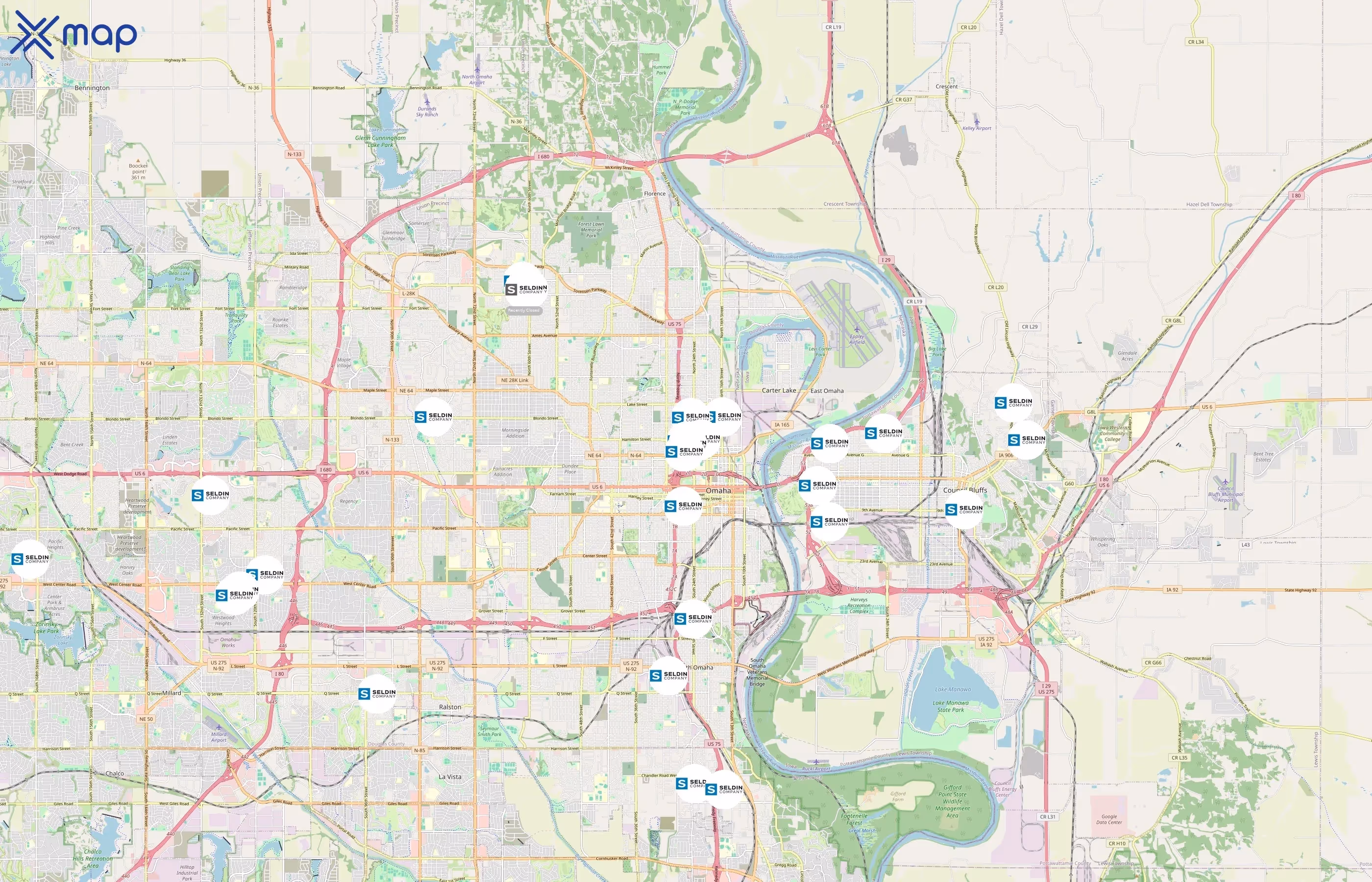 Seldin Company area coverage
