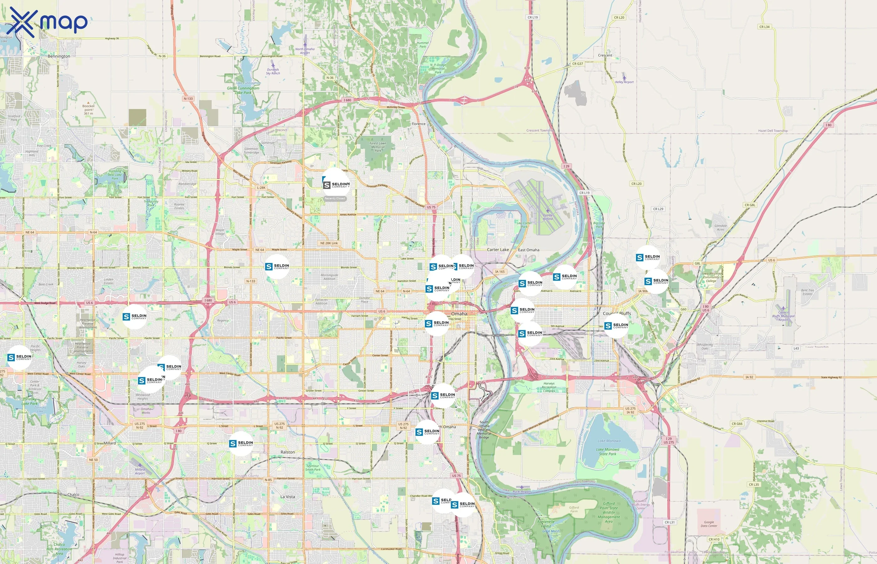 Seldin Company area coverage