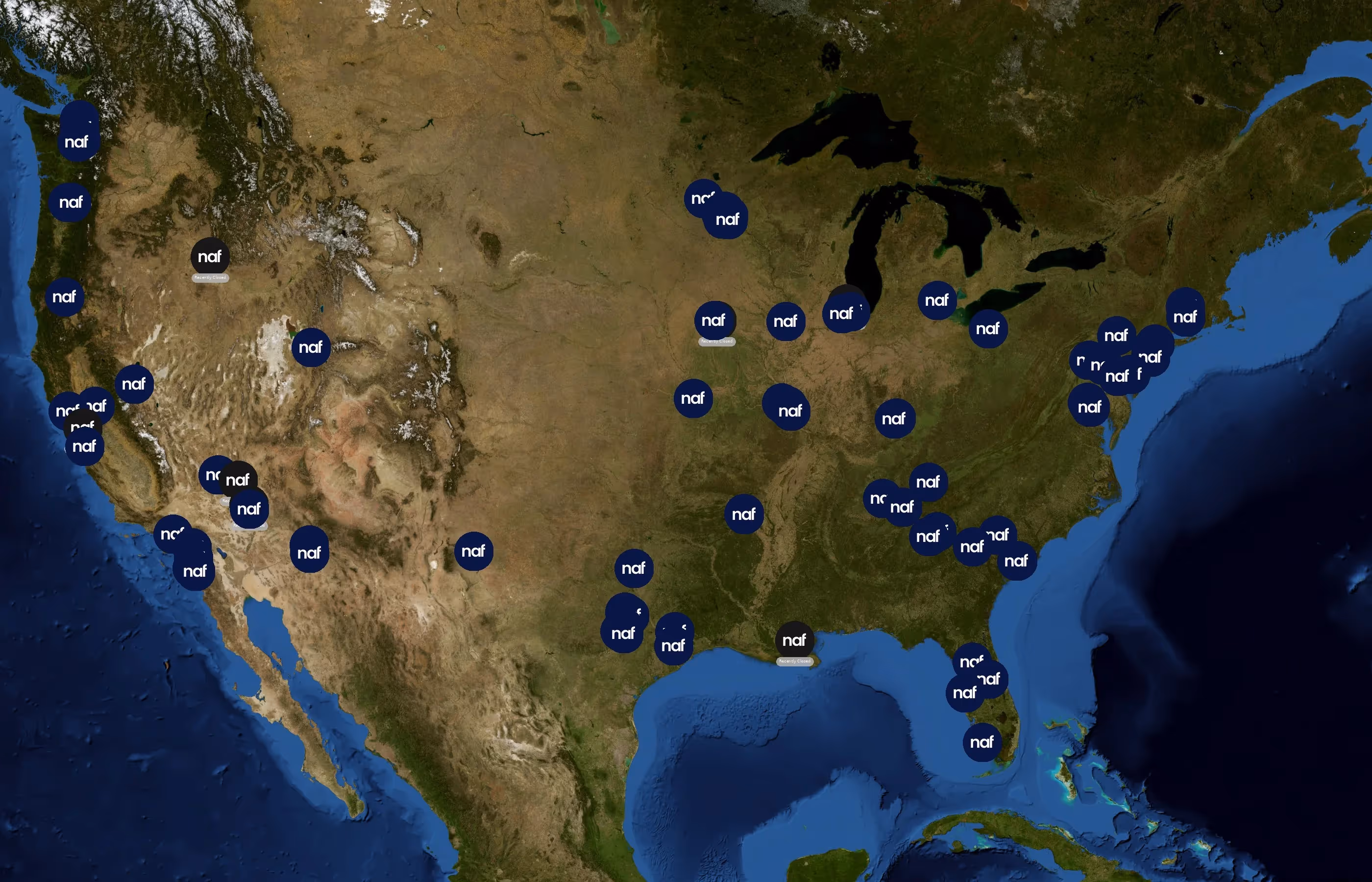New American Funding state distribution
