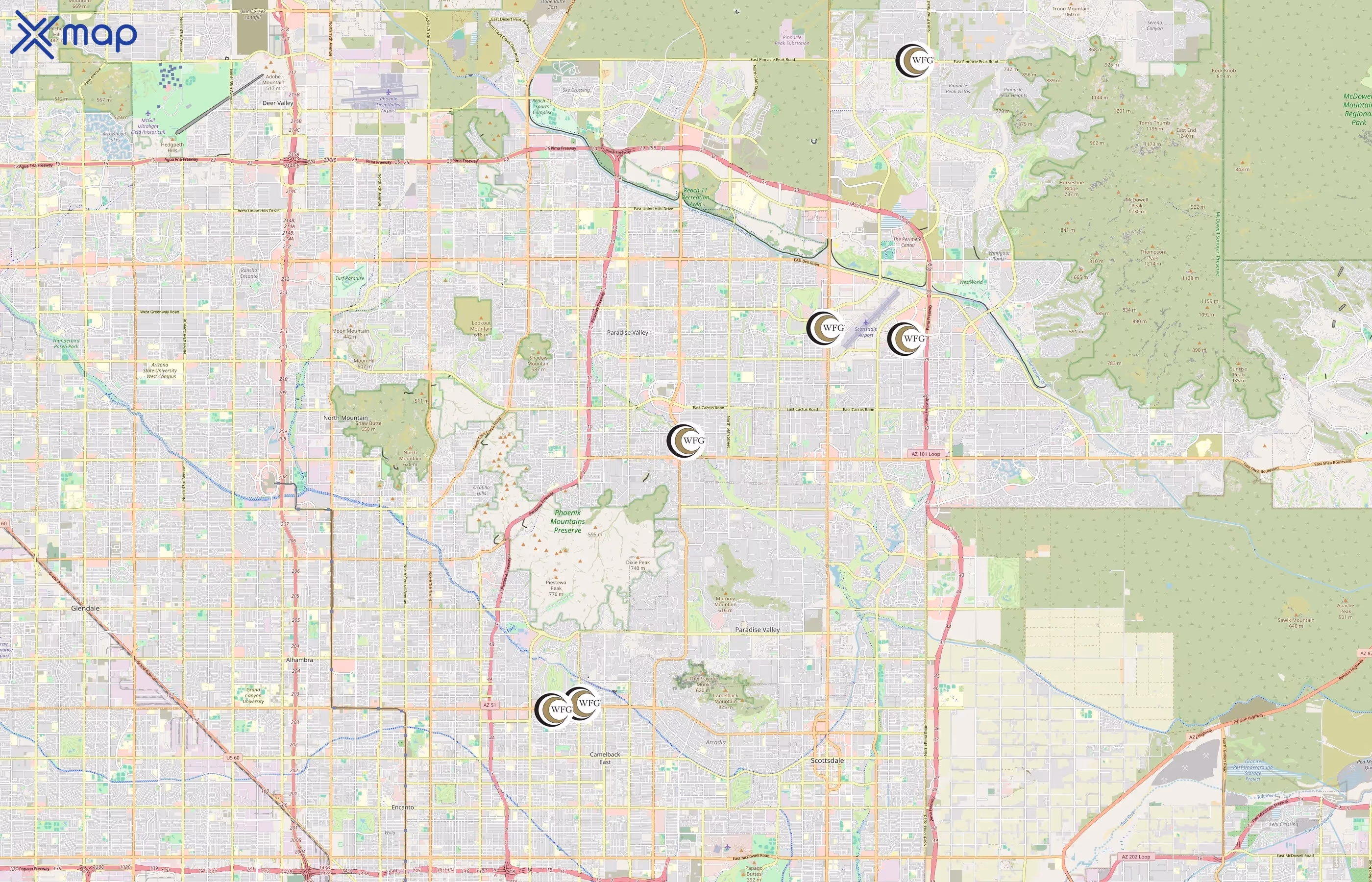 WFG National Title area coverage