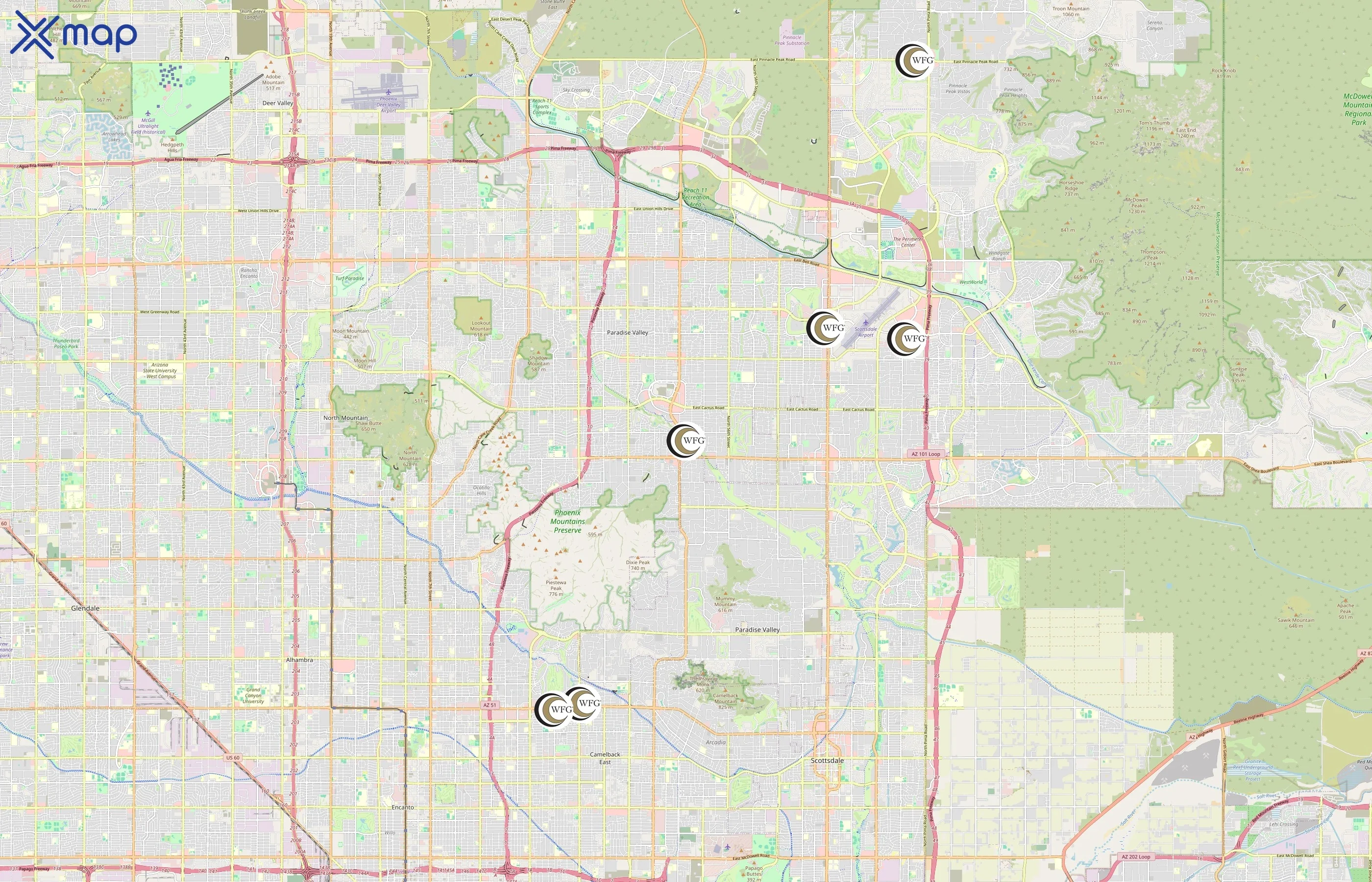 WFG National Title area coverage