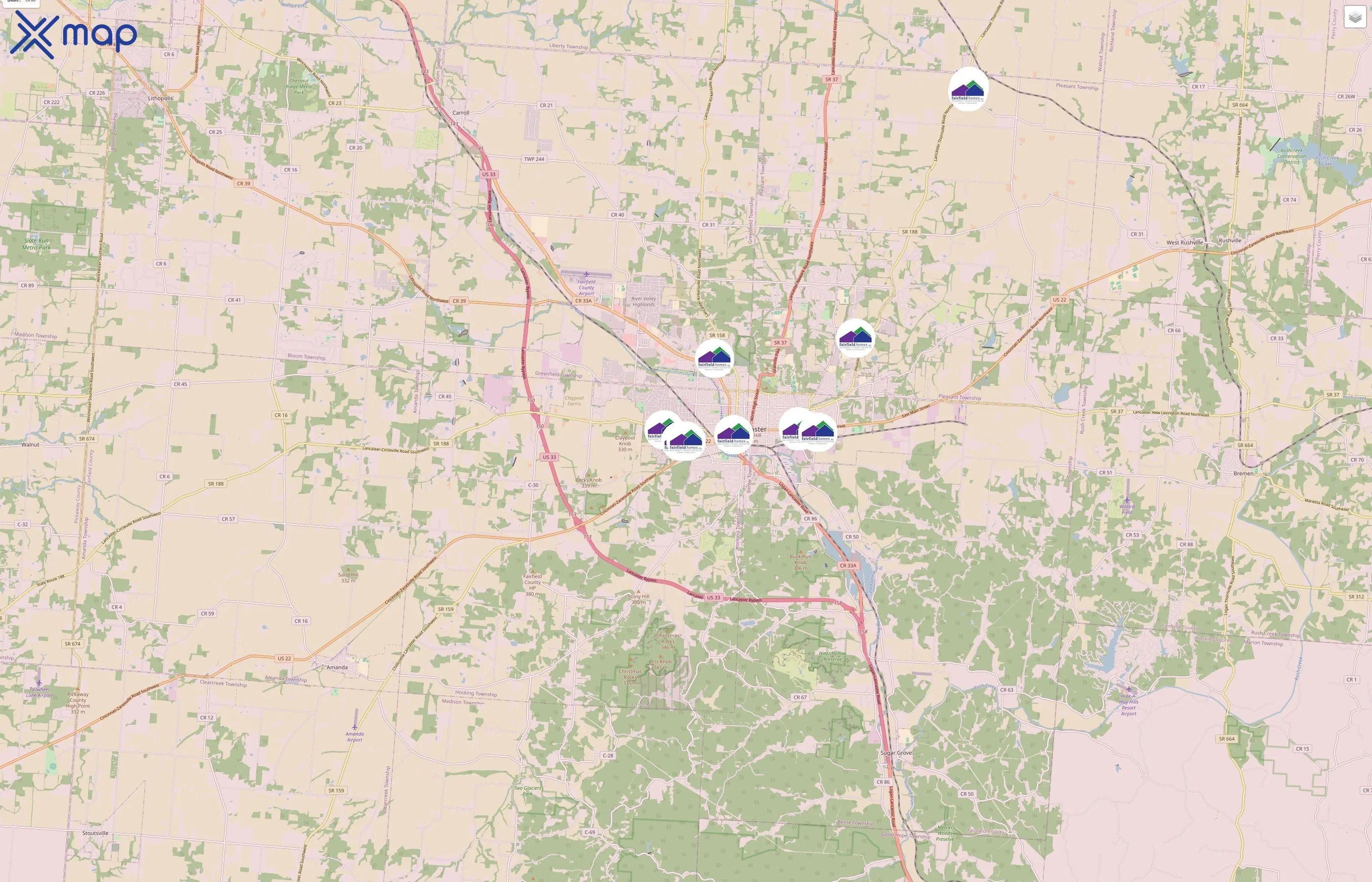 Fairfield Homes traffic data