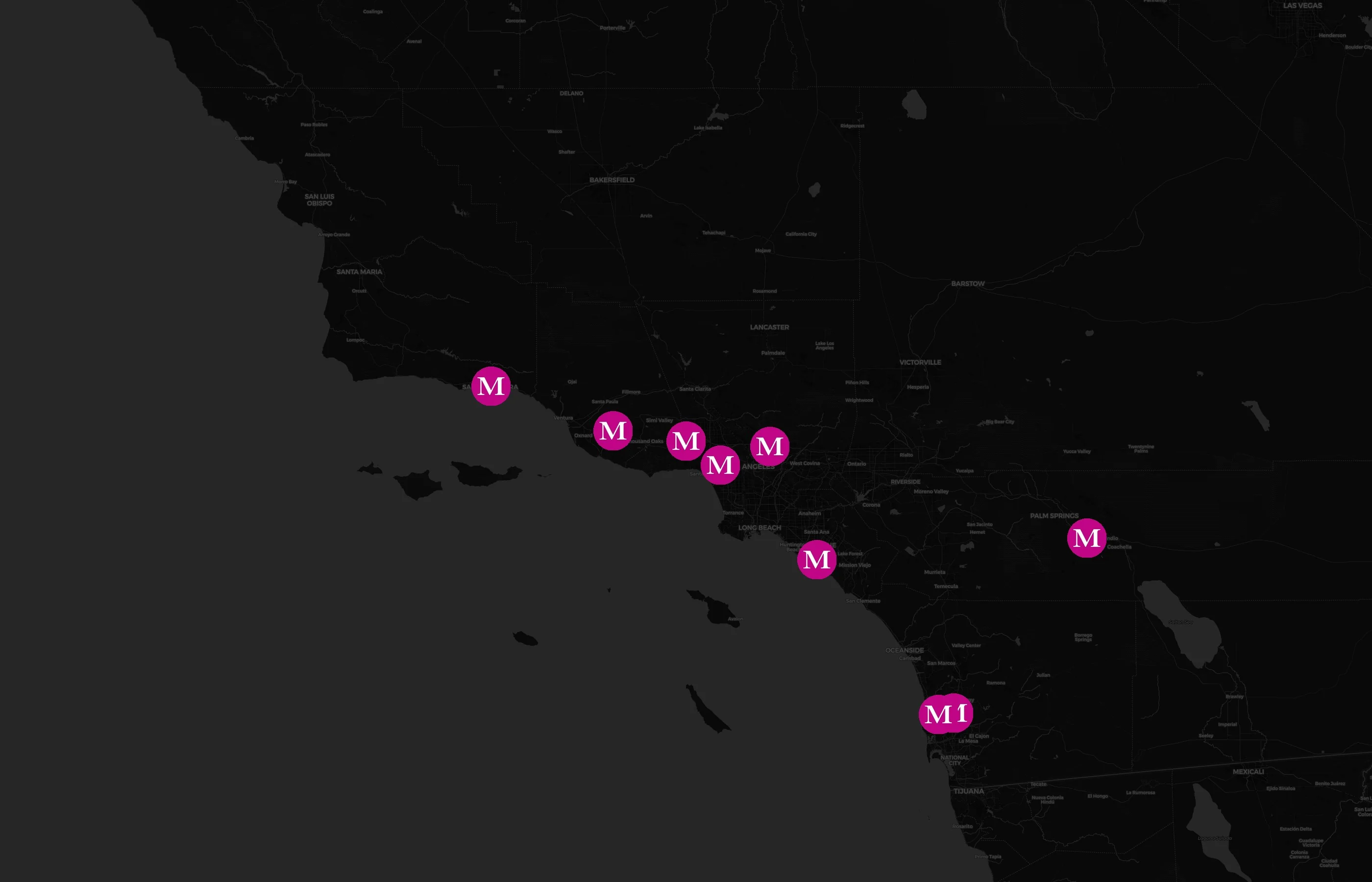 Mercer Advisors city distribution