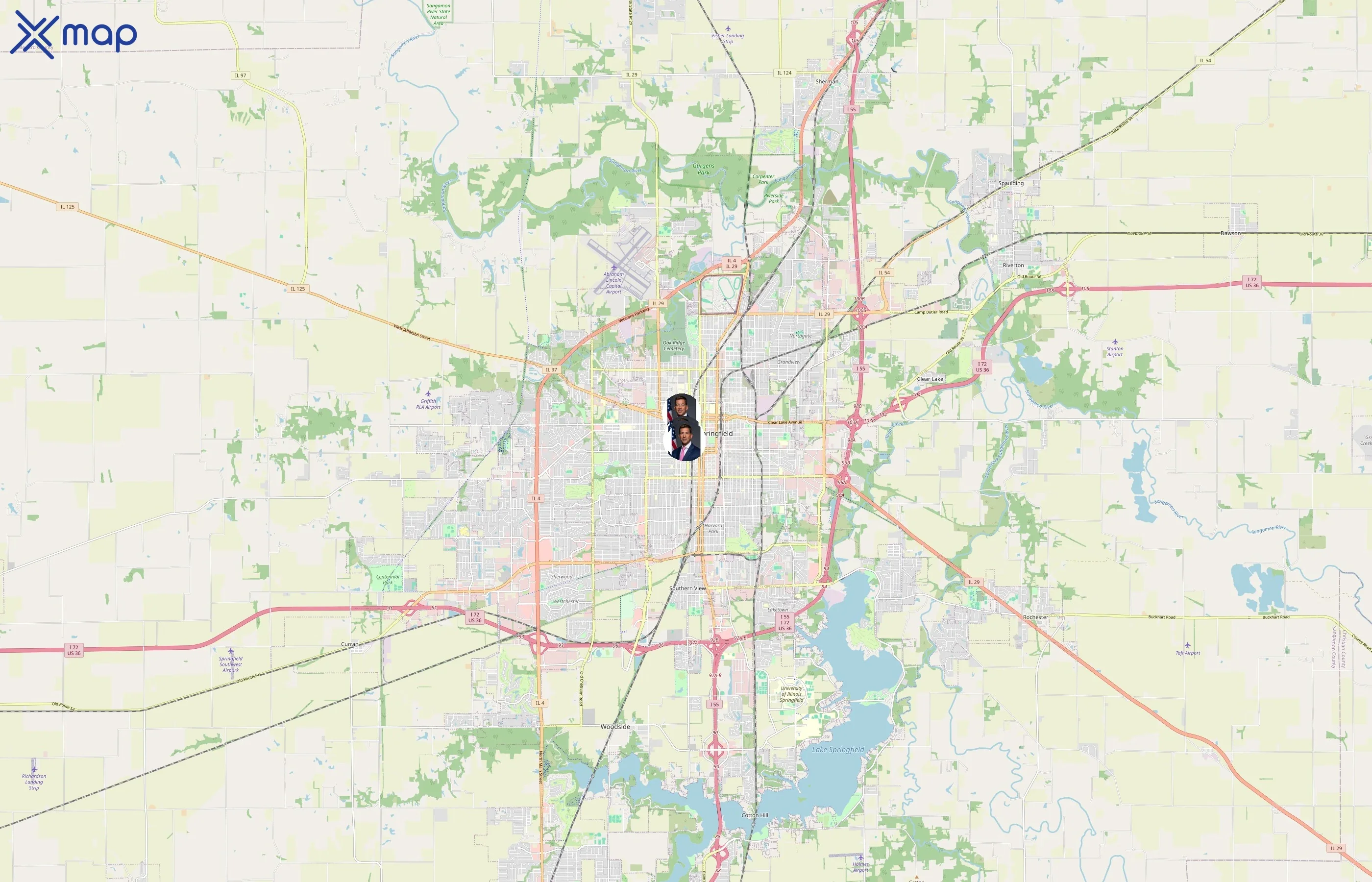 Illinois Secretary of State area coverage