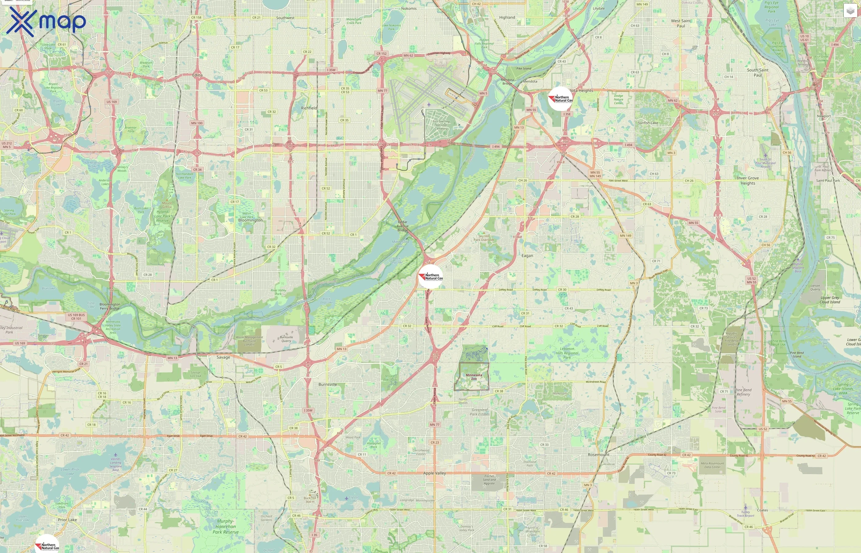 Northern Natural Gas traffic data
