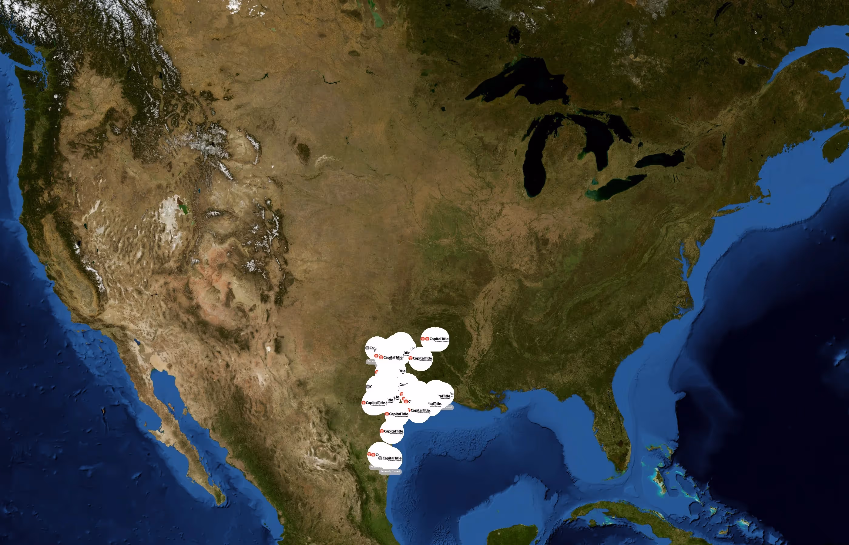 Capital Title of Texas state distribution