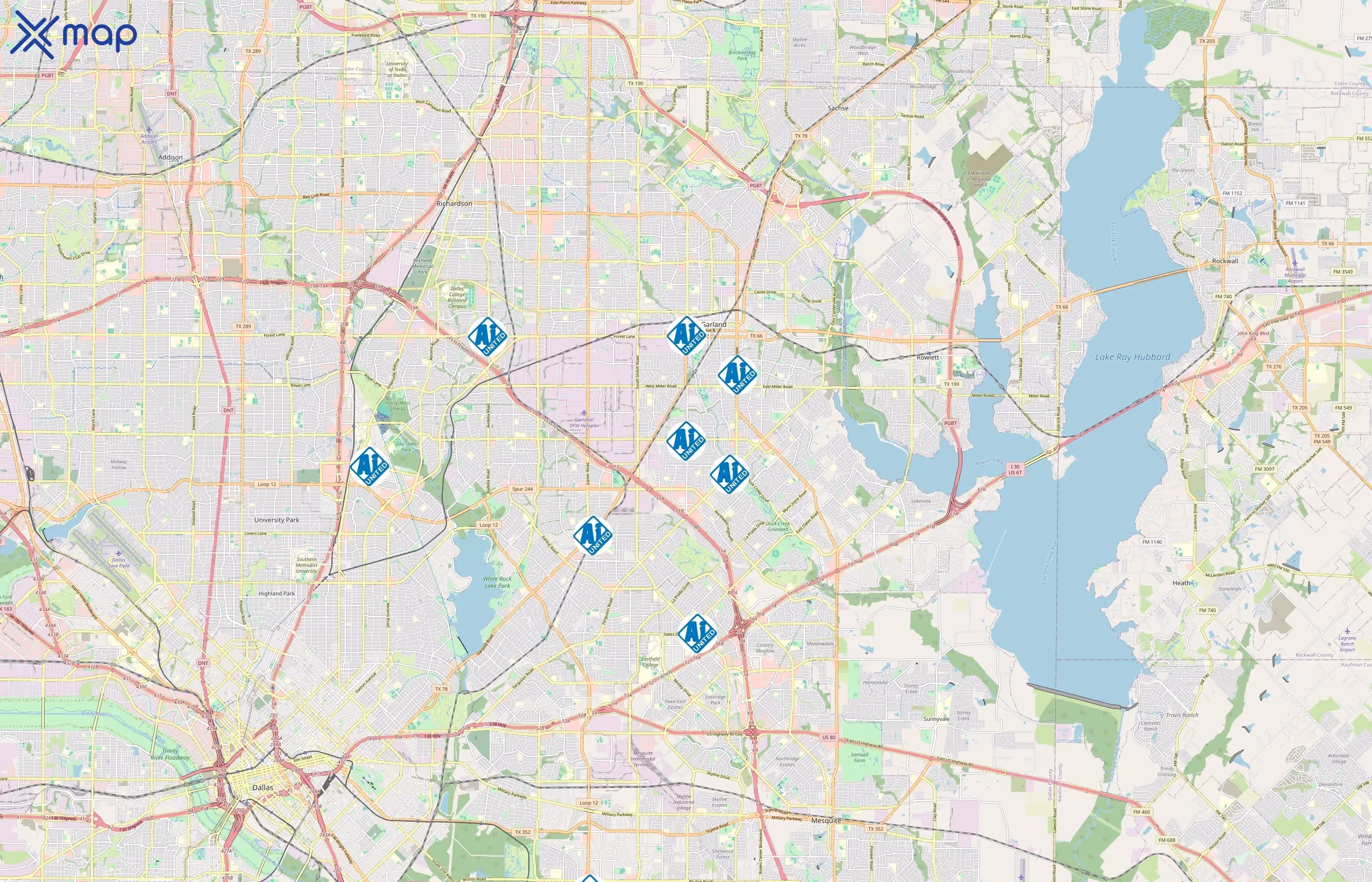 Ai United Insurance area coverage