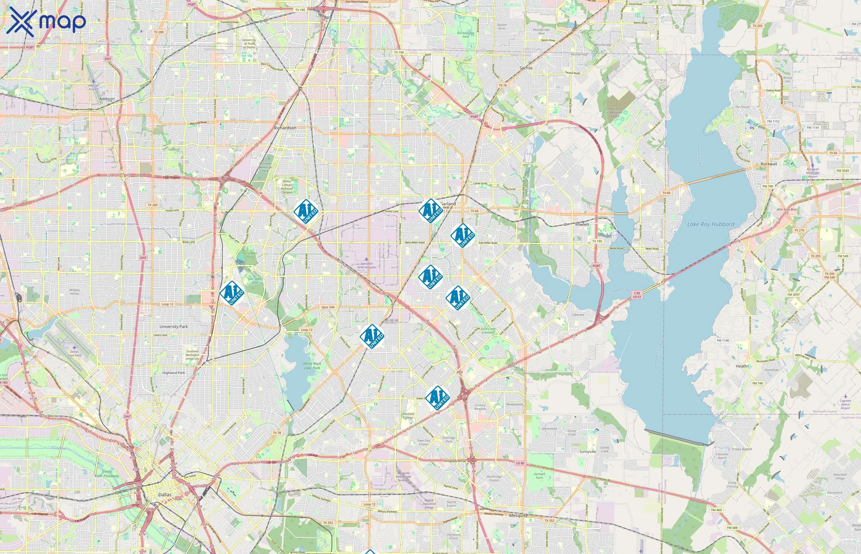 Ai United Insurance area coverage