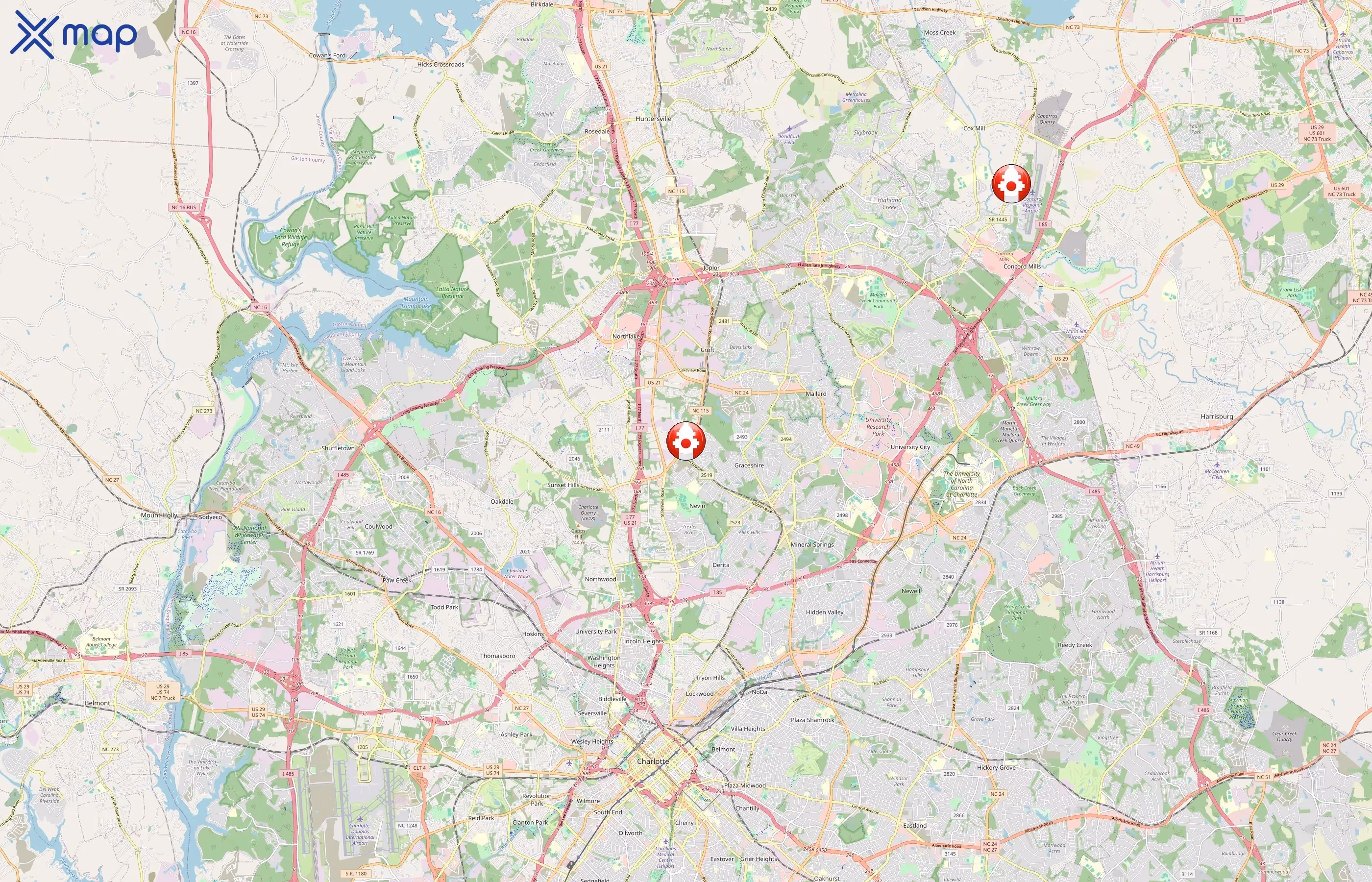 Fortiline Waterworks area coverage