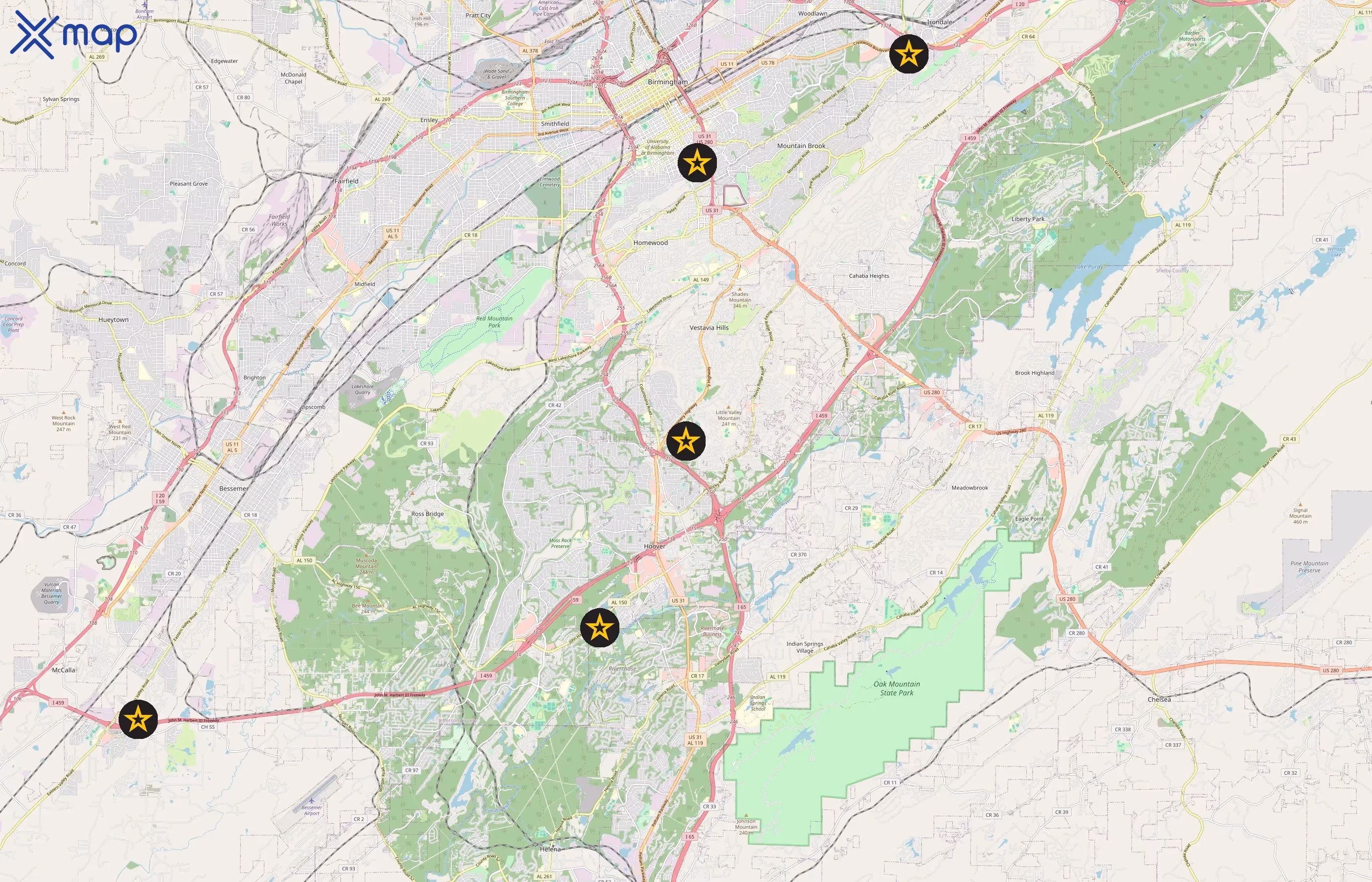 United States Army Recruiting Command area coverage