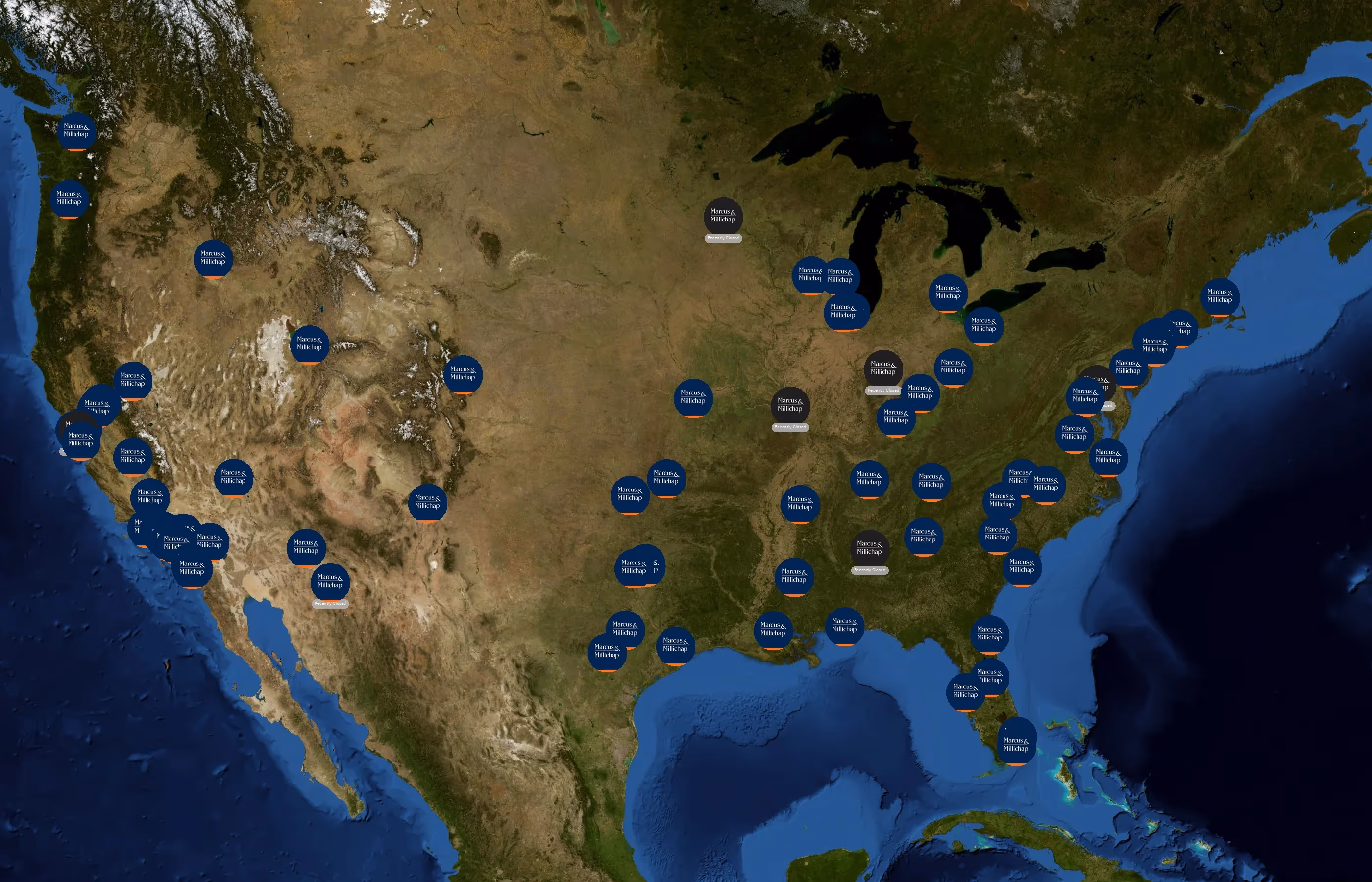 Marcus & Millichap state distribution