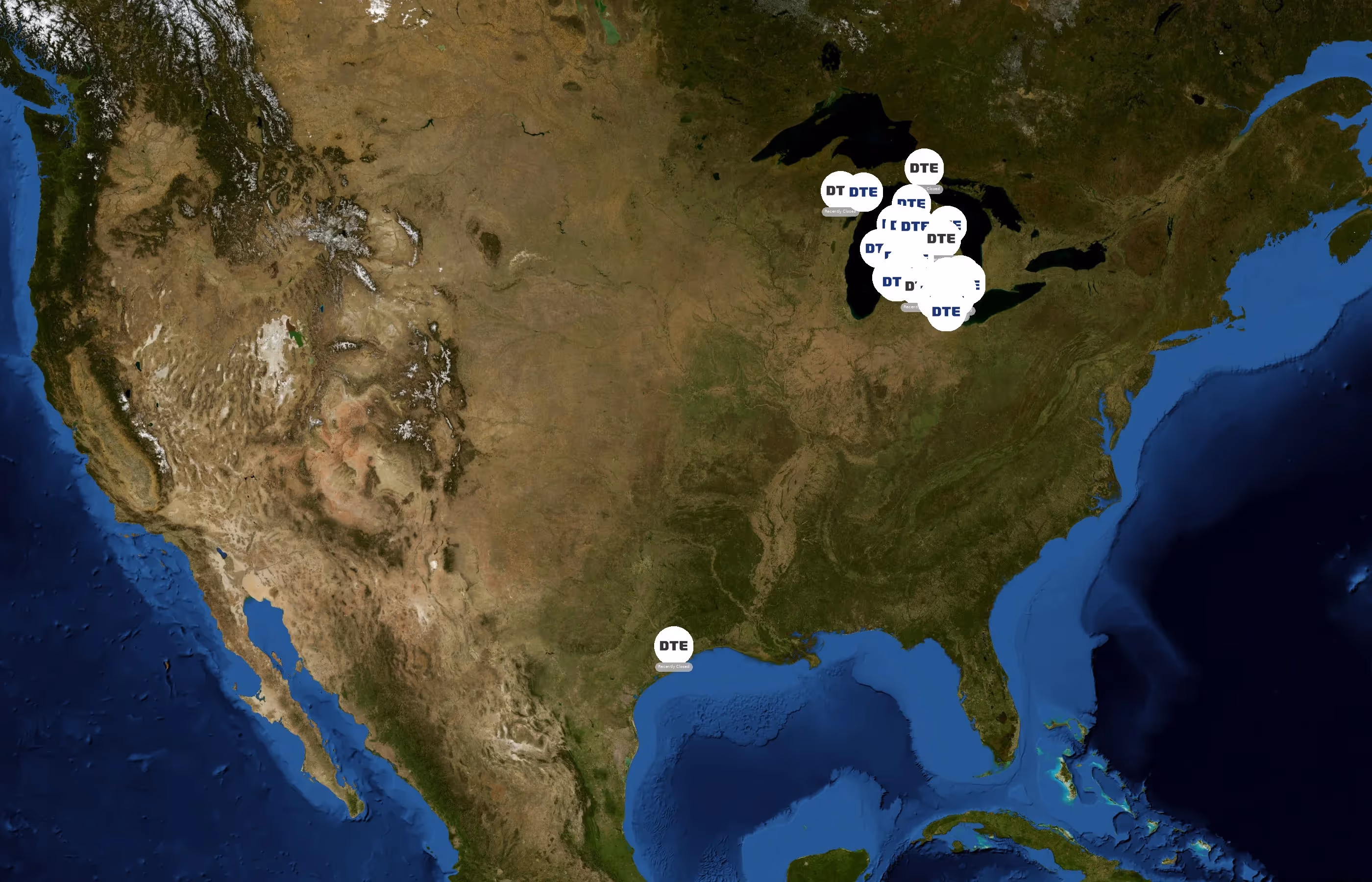 DTE Energy state distribution