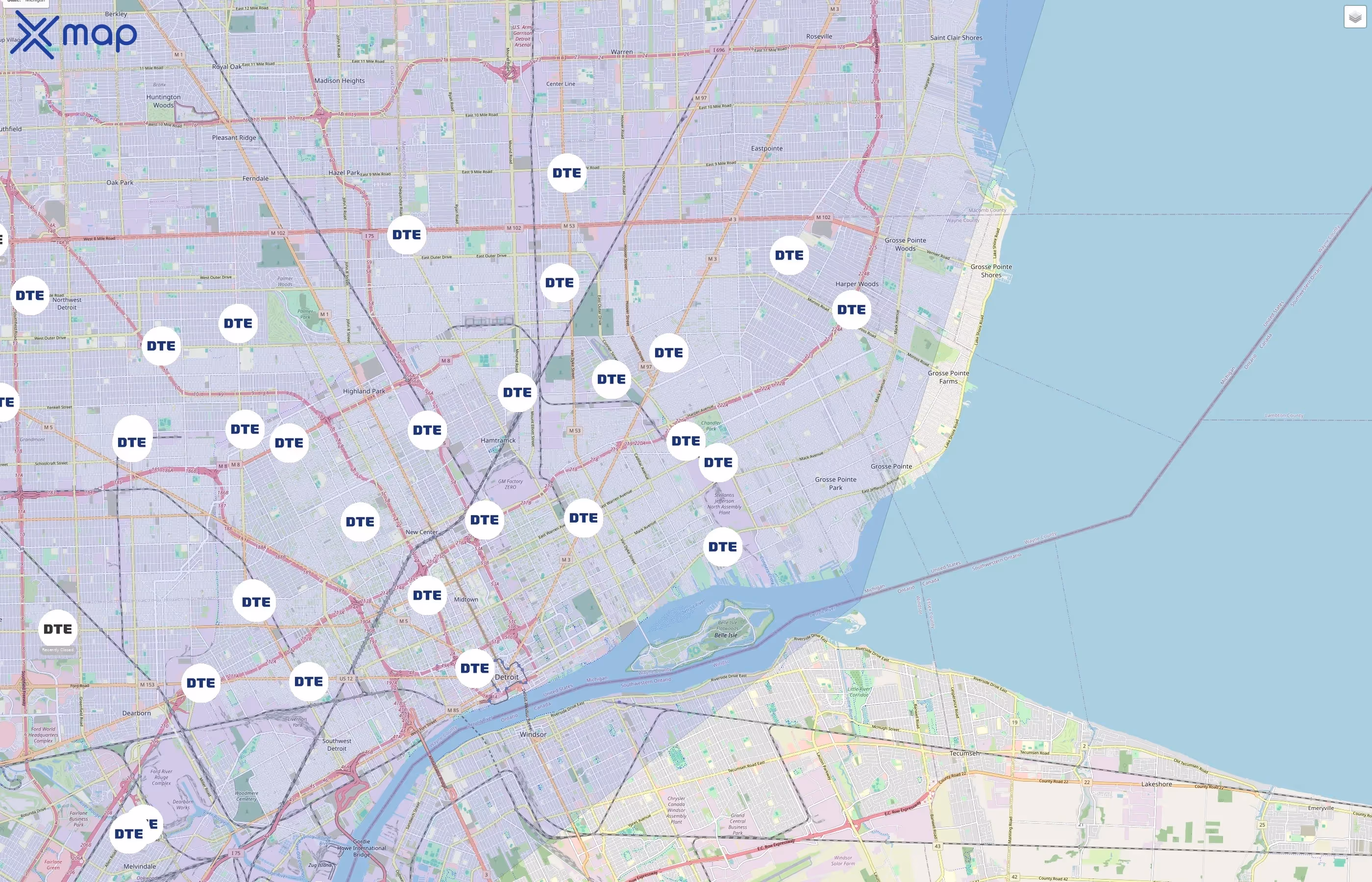 DTE Energy traffic data