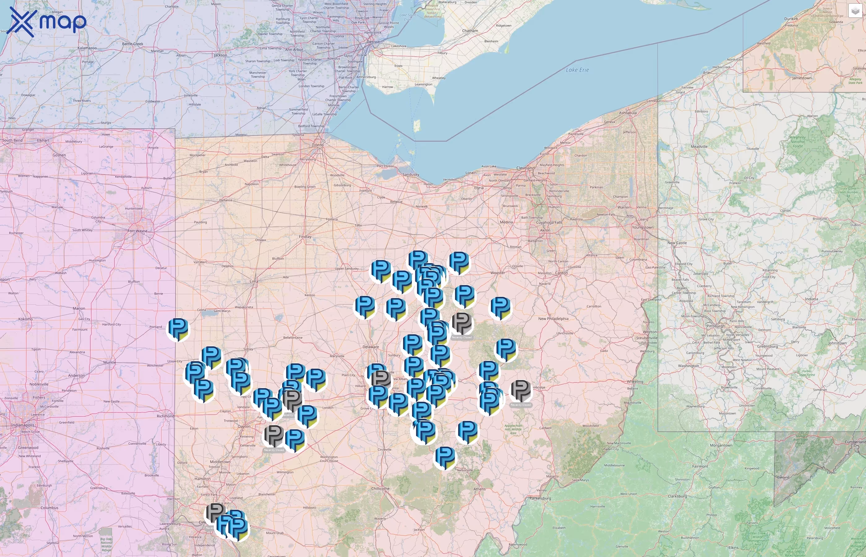 Park National Bank street hotspots