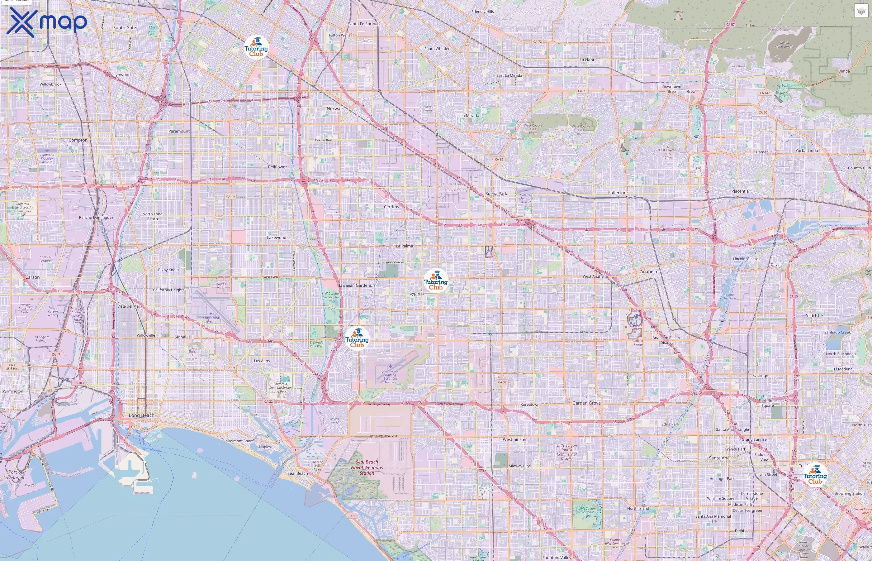 Tutoring Club traffic data