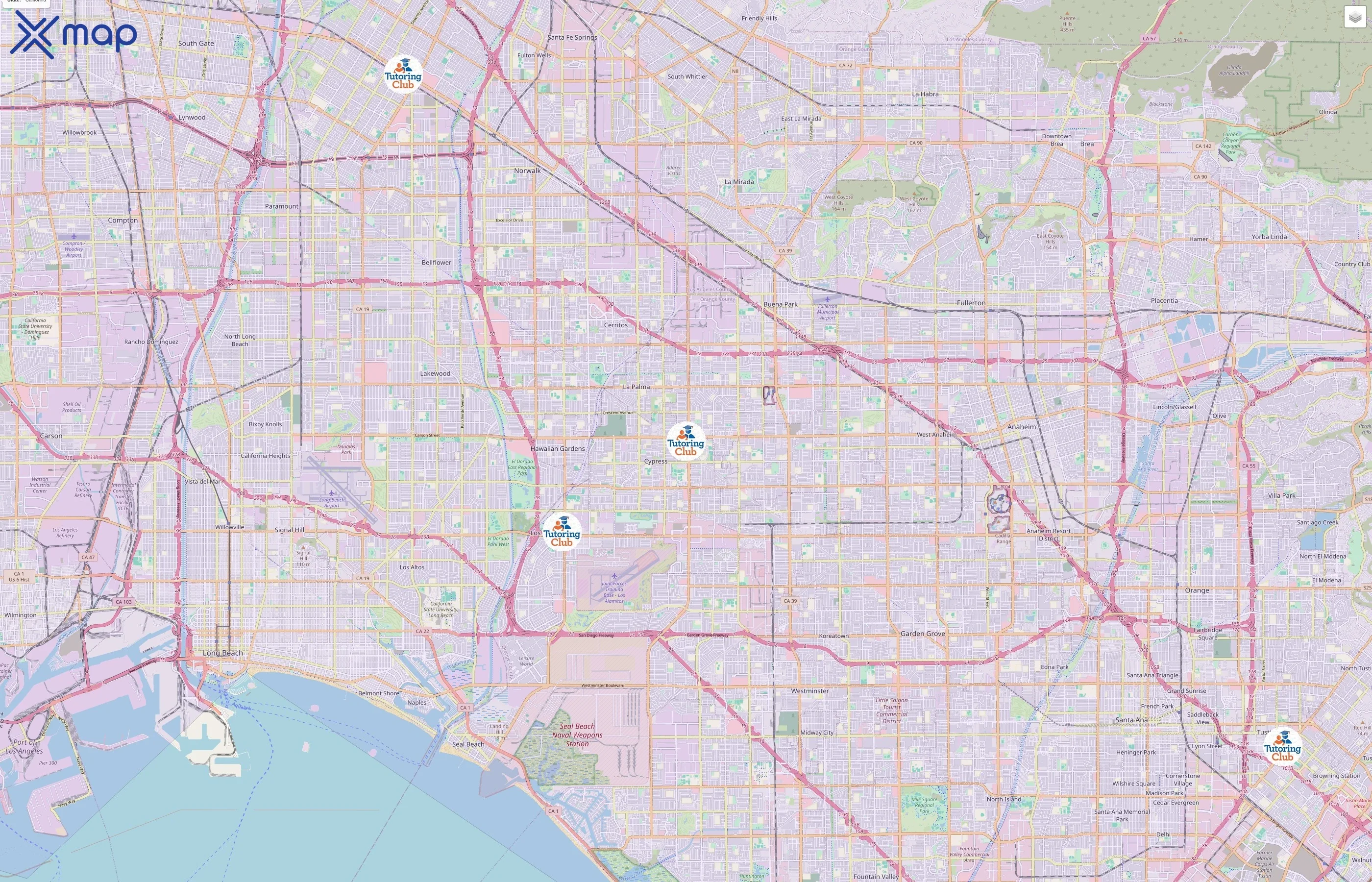 Tutoring Club traffic data