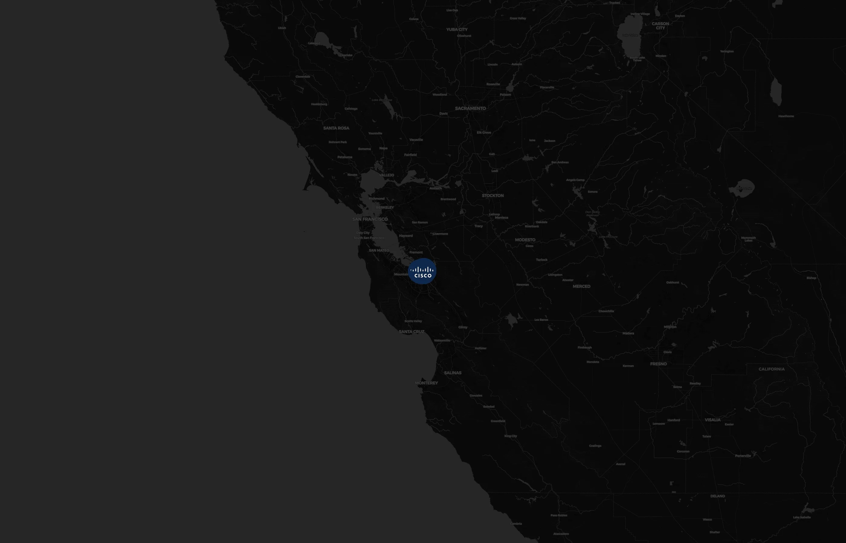 Cisco Systems city distribution